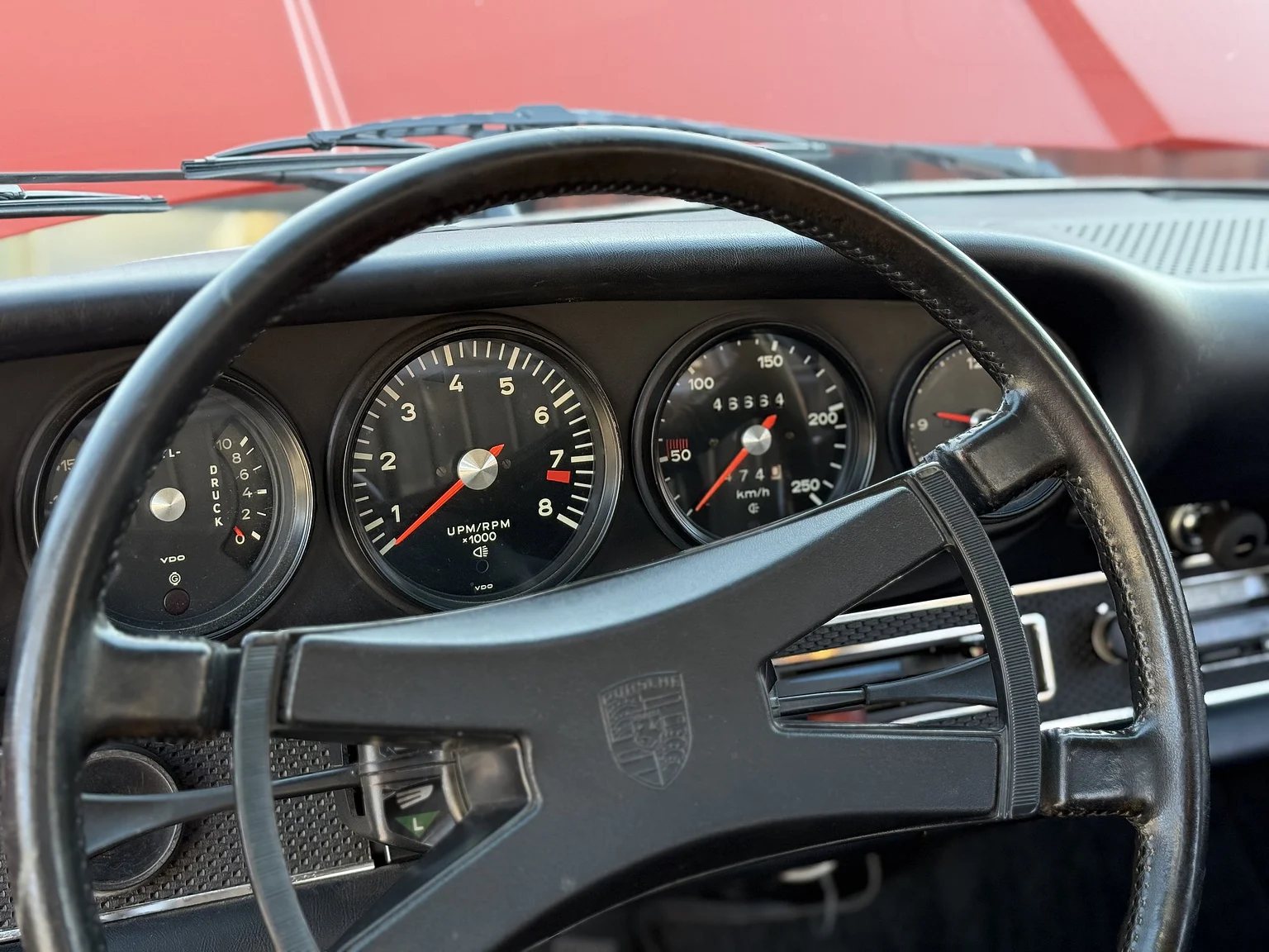 Innenraumfoto von 1971 Porsche 911 S  (8)