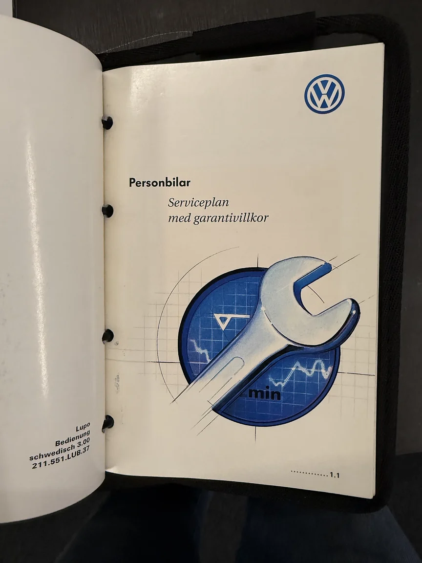 Documentation for 2000 VW LUPO GTI 2001 (13)