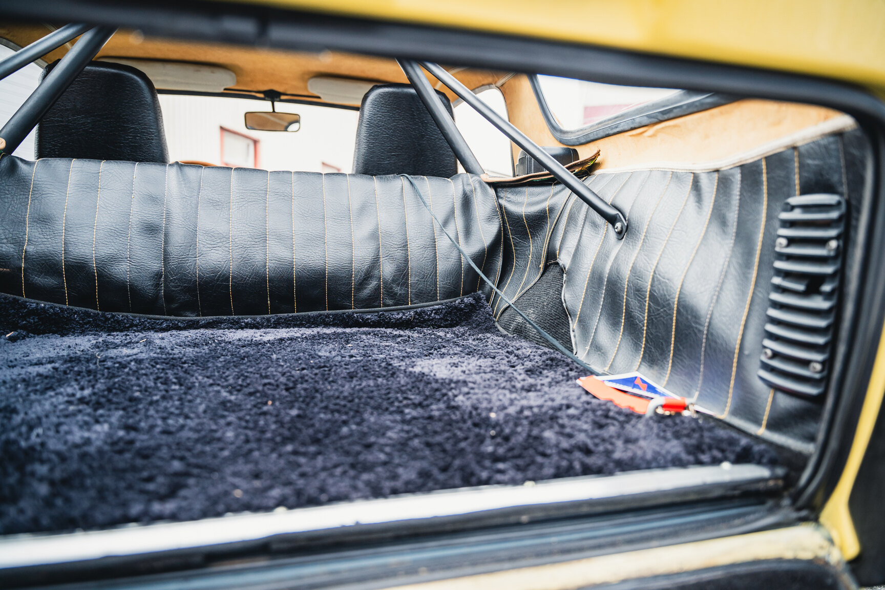 Innenraumfoto von 1969 Saab Sonett II