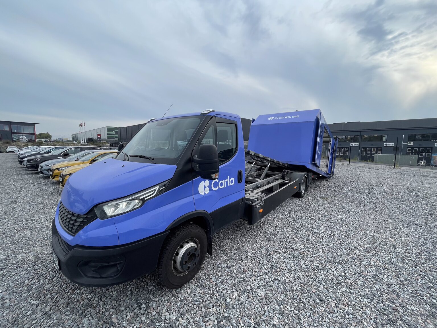 Aussenfoto 2022 Iveco Daily 70-180 Chassi Cab Fordonstransport