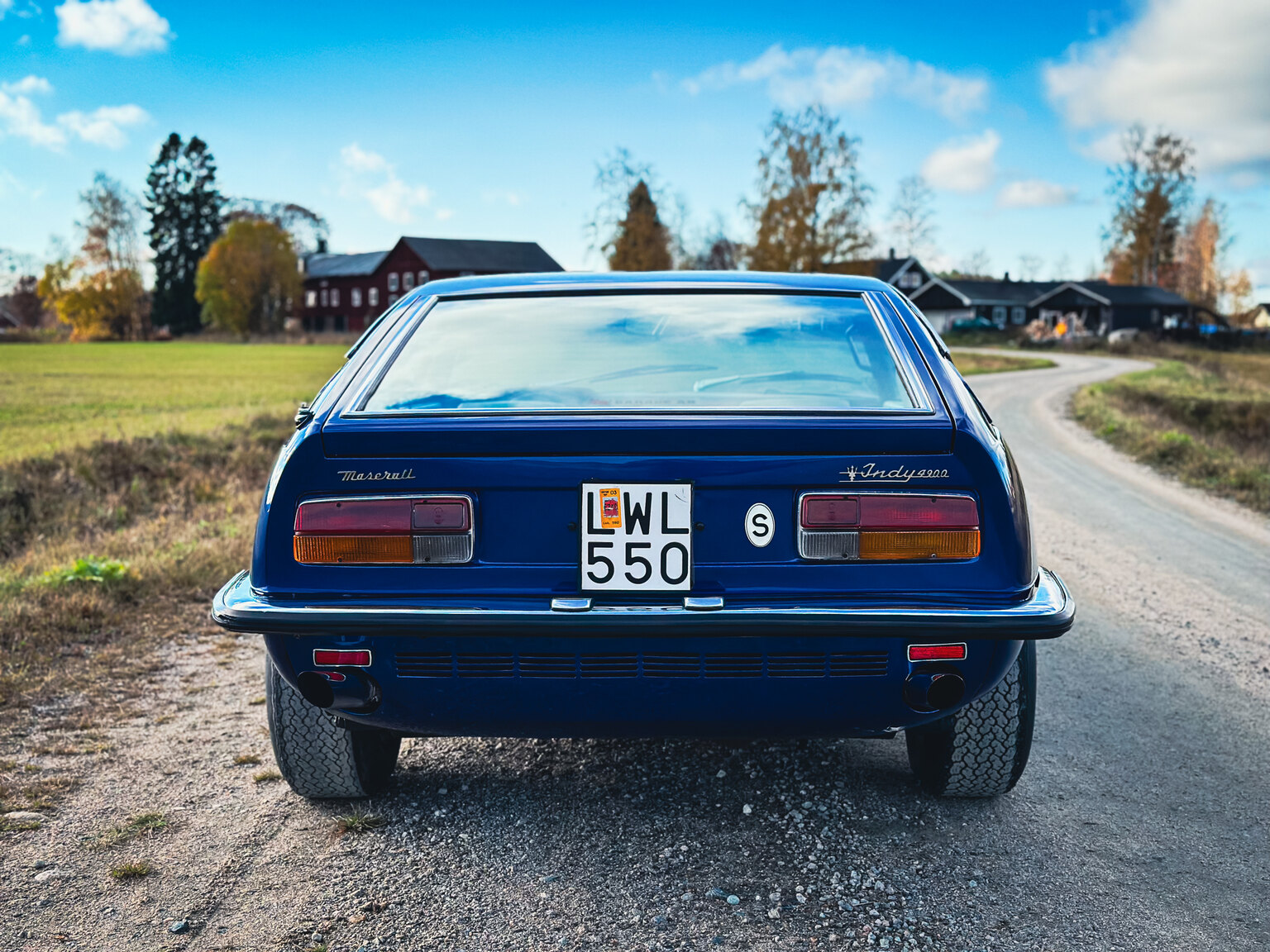 Exteriörbild på 1973 Maserati Indy
