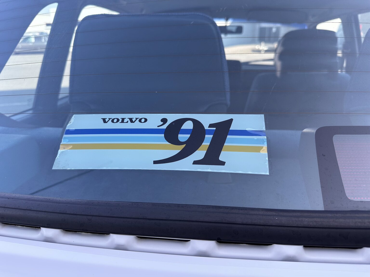 Exterior image of 1991 Volvo 240 GLT