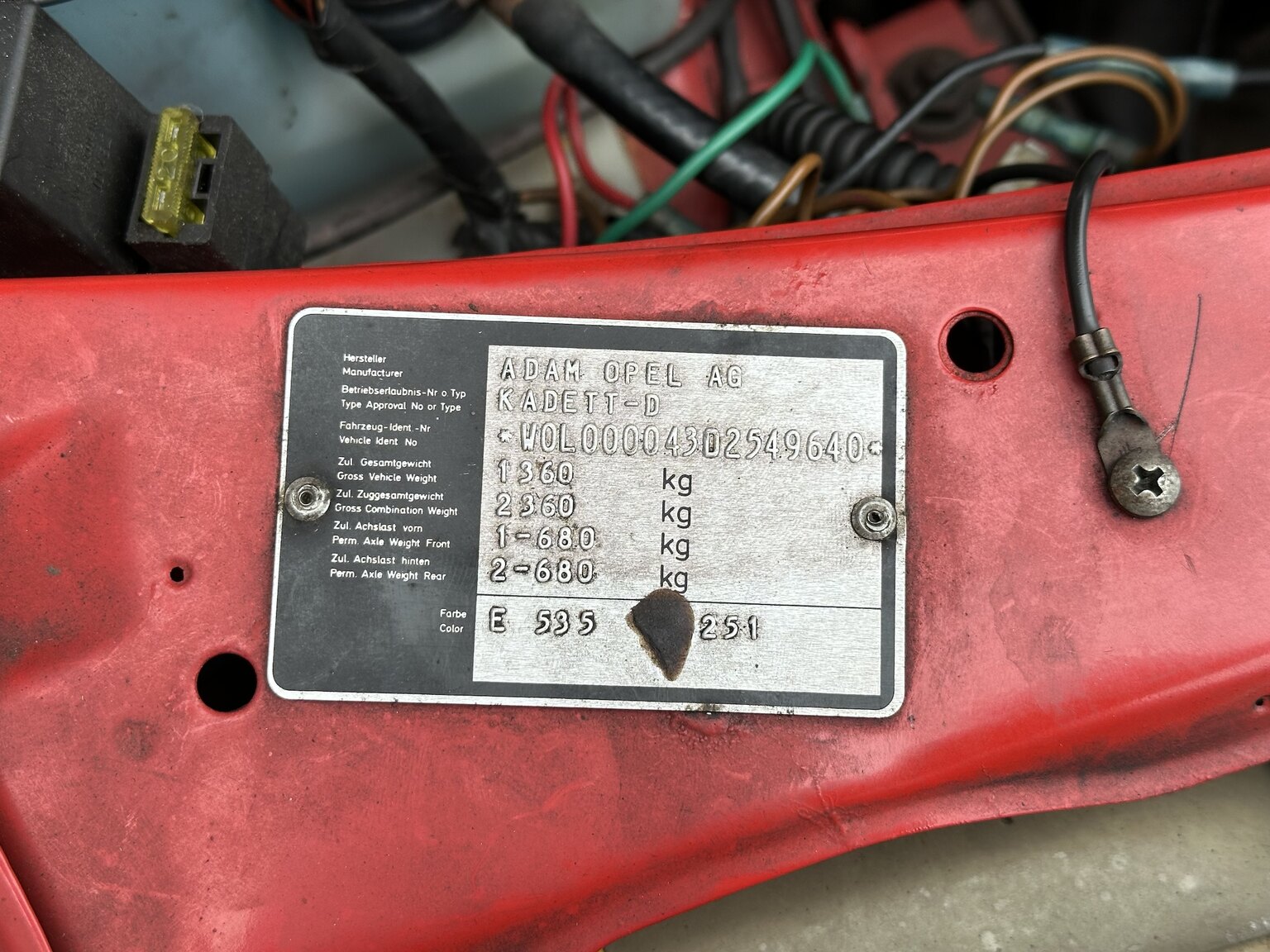 Image of 1983 Opel Kadett mechanics (6)