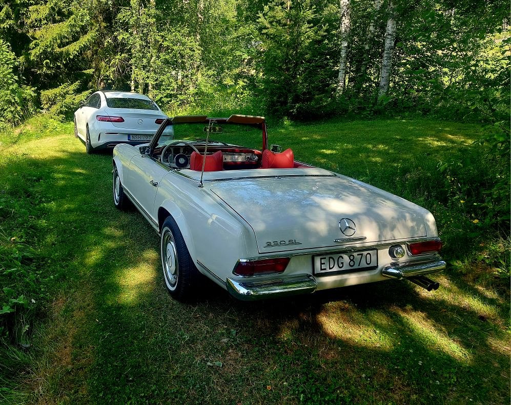 Exteriörbild på 1966 Mercedes-Benz 230 SL "Pagoda"