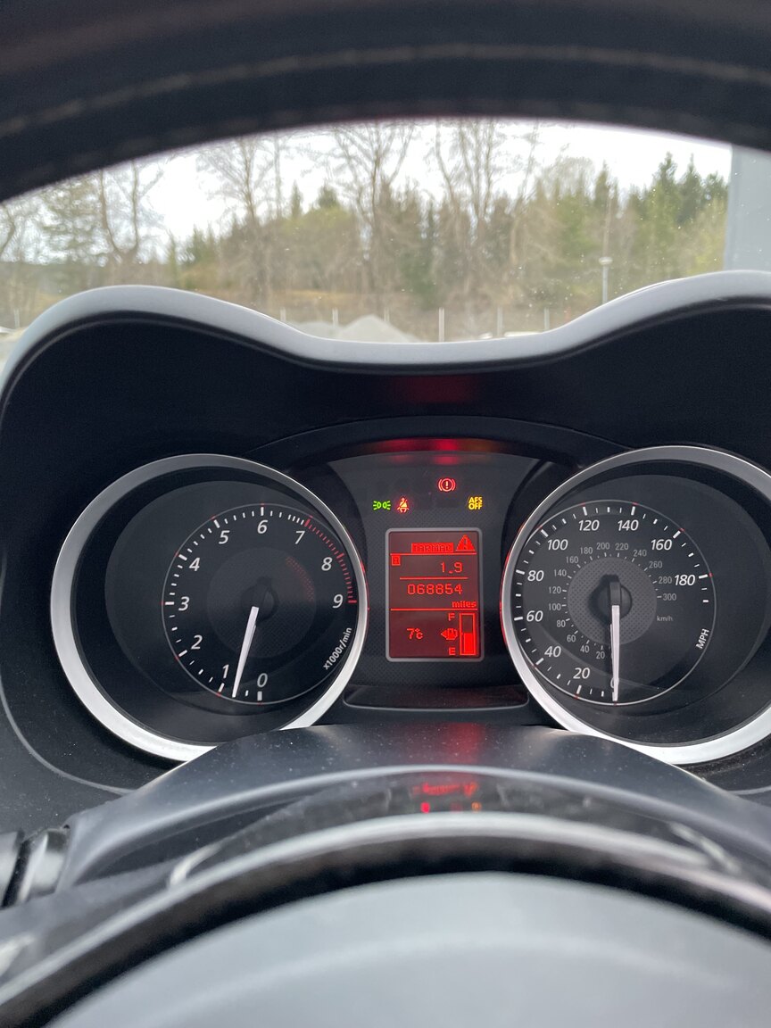Interiörbild 2008 Mitsubishi Lancer EVO X