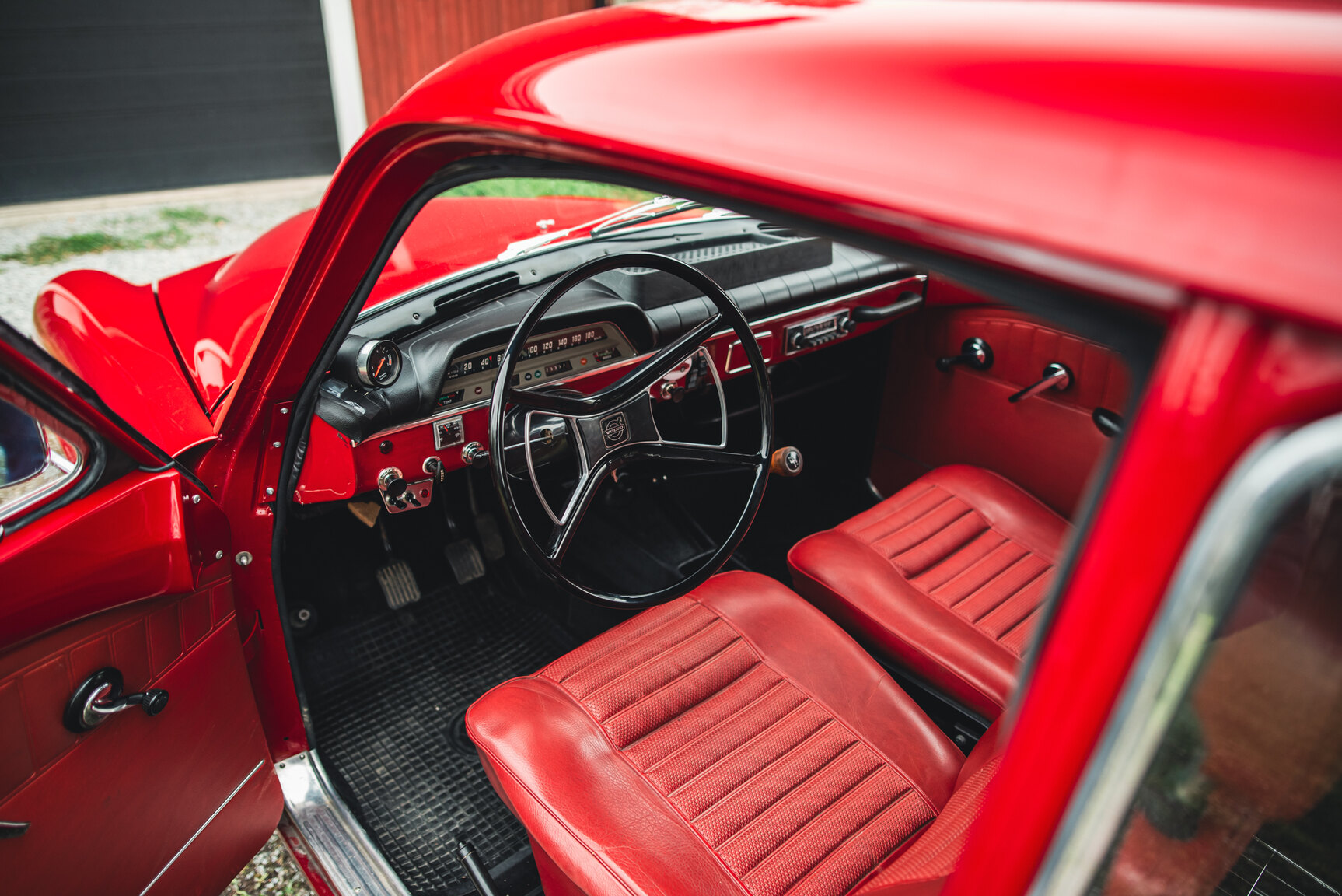 Interiörbild 1970 Volvo Amazon 