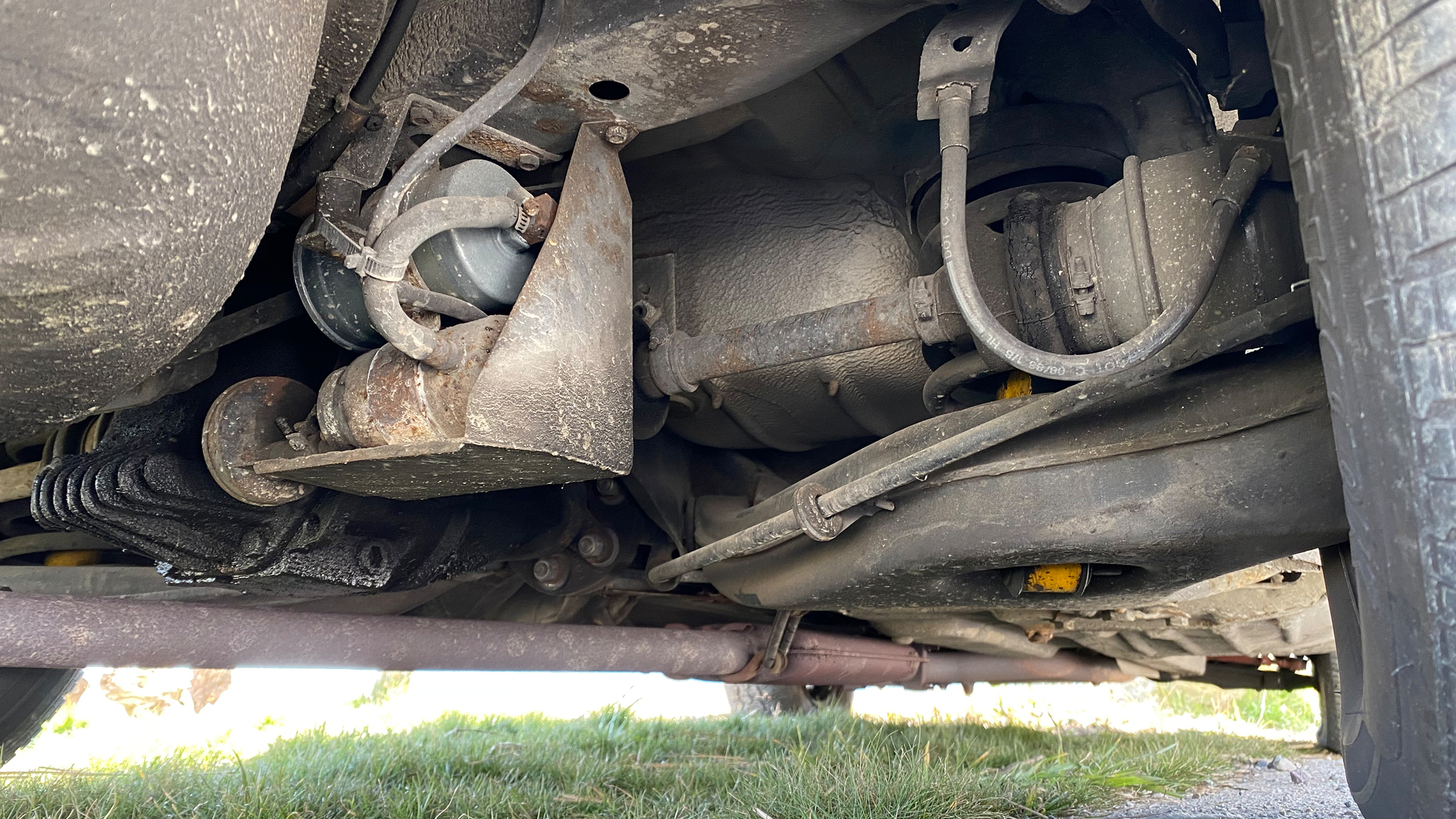 Image of 1972 Mercedes-Benz 350 SL mechanics (32)