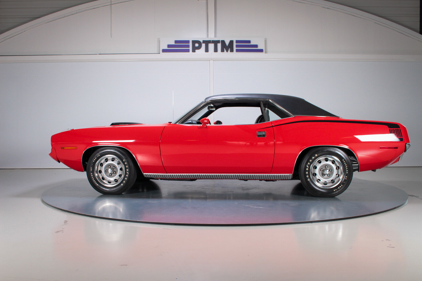 Exteriörbild på 1970 Plymouth Hemi Cuda