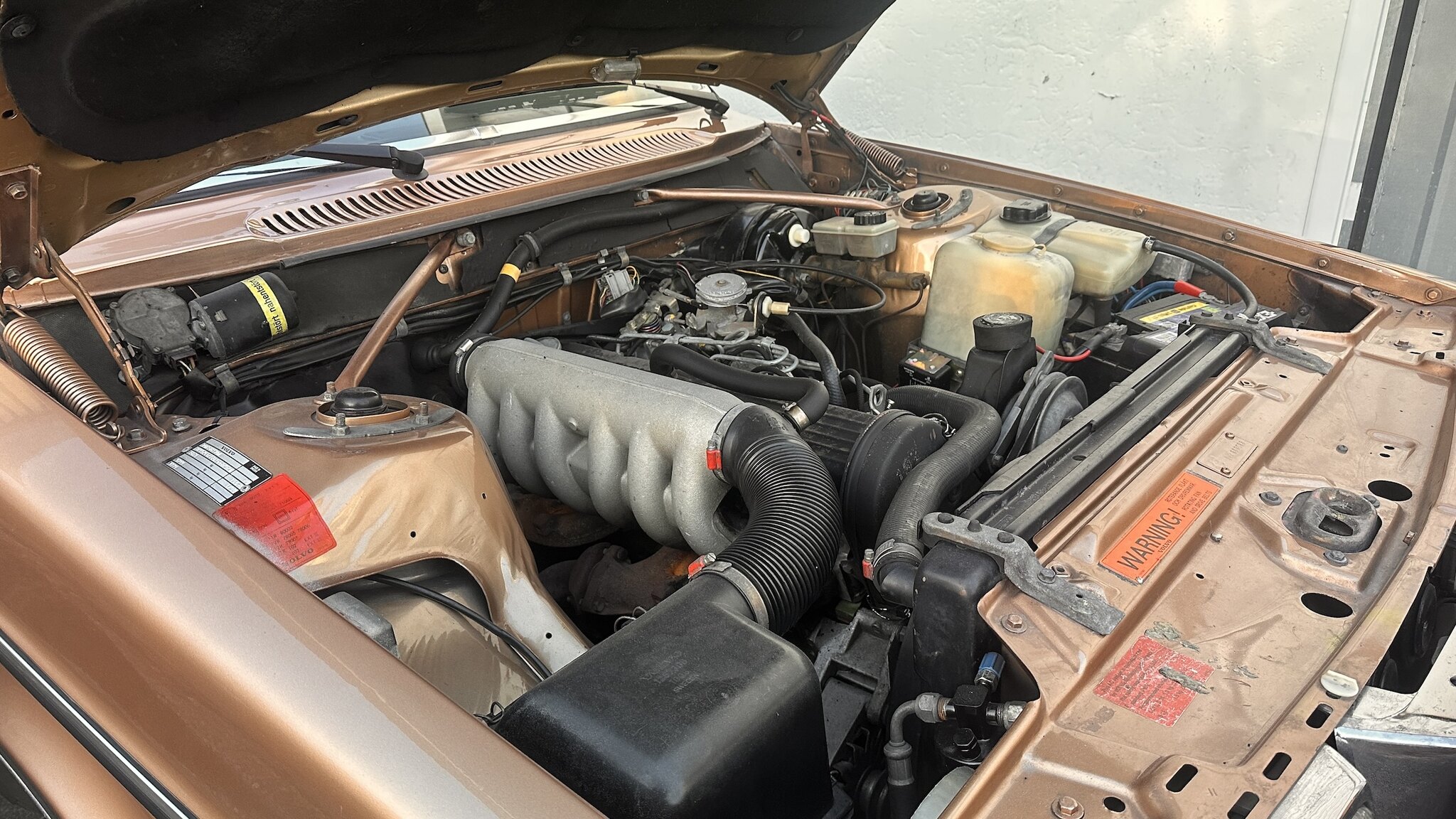 1981 Volvo 244 GLE D6, Mekanik