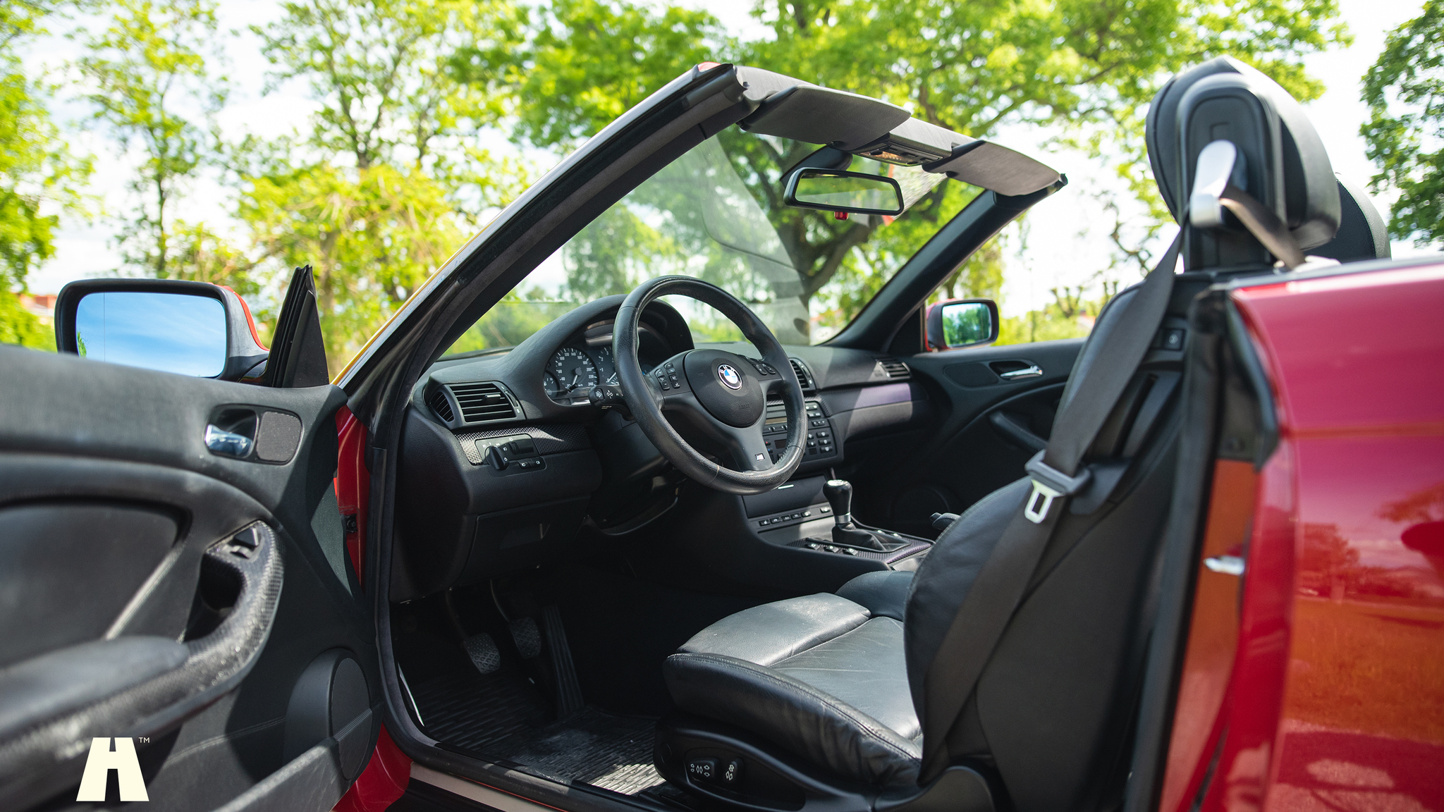 Interiörbild 2005 BMW 320ci M-sport Cabriolet