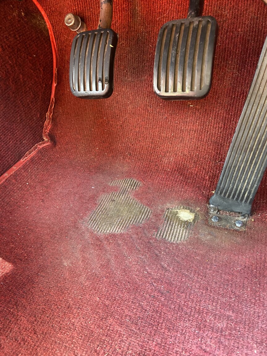 Interior image of 1968 Volvo P1800 S