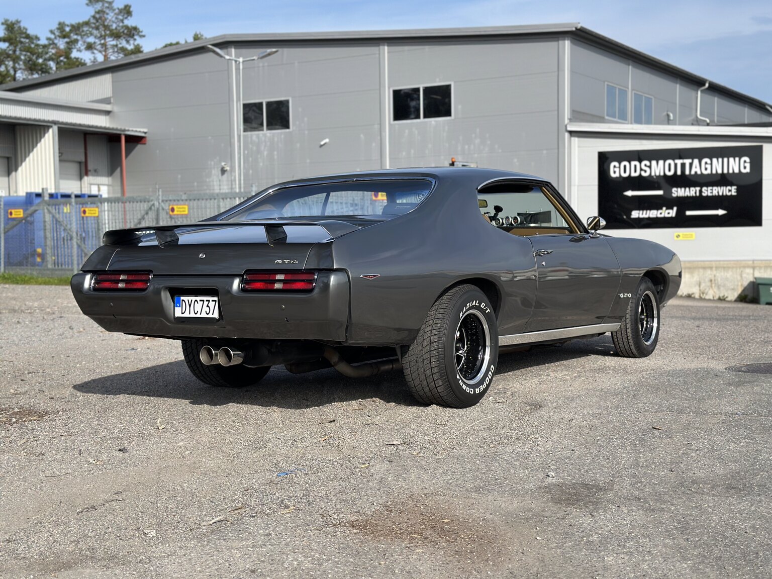Exteriörbild på 1969 Pontiac GTO 406cid 