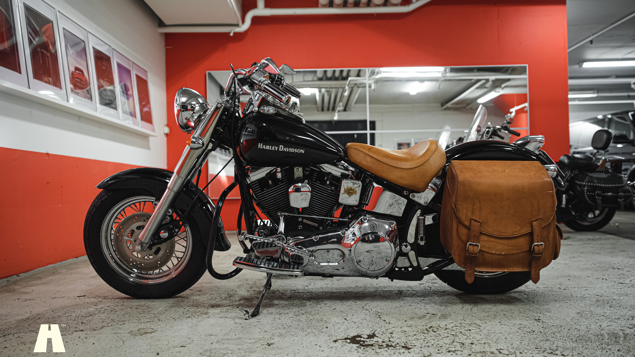 Exteriörbild på 1990 Harley Davidson Heritage Softail Classic Custom