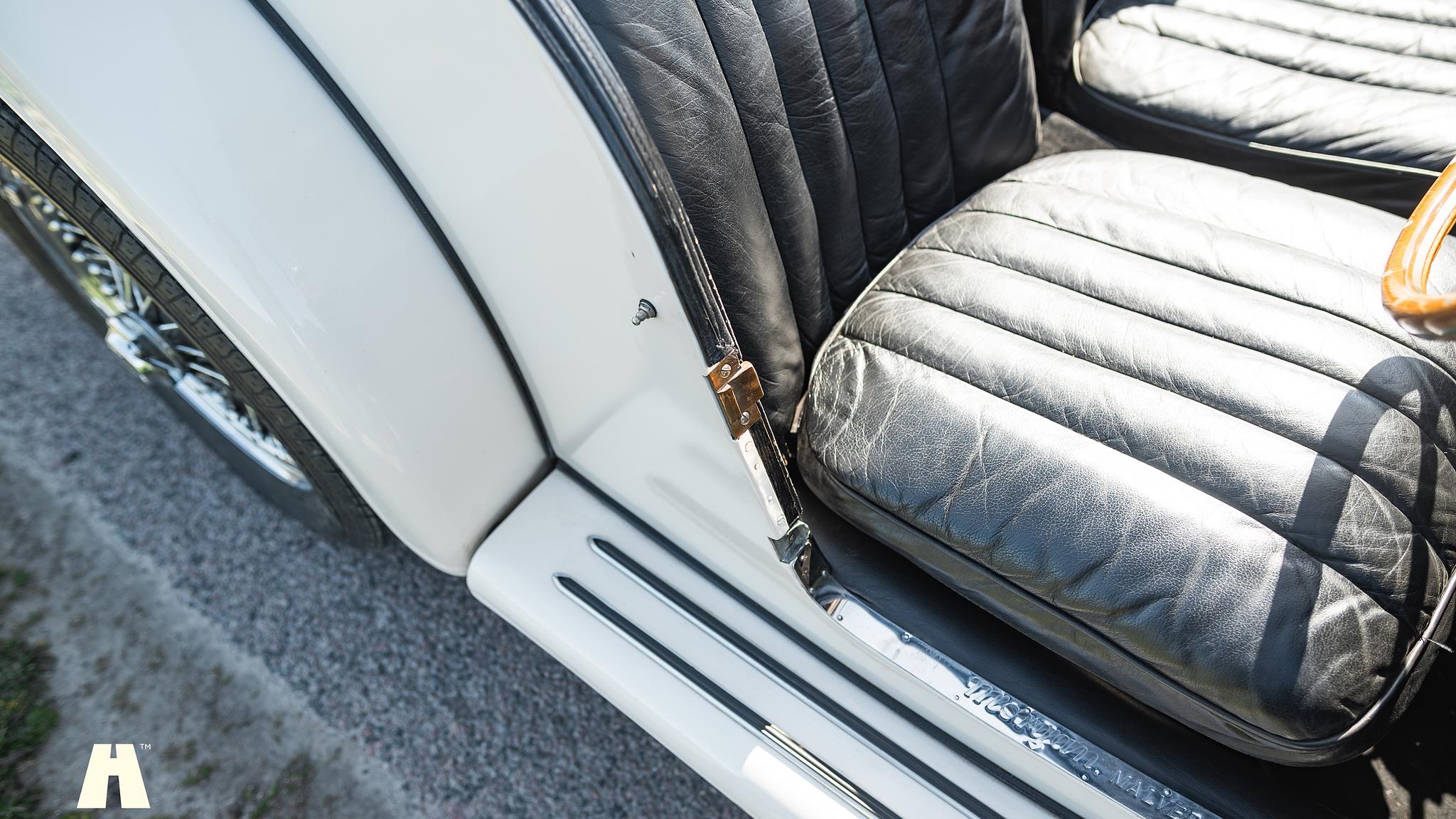 Interiörbild 1954 Morgan Plus 4 