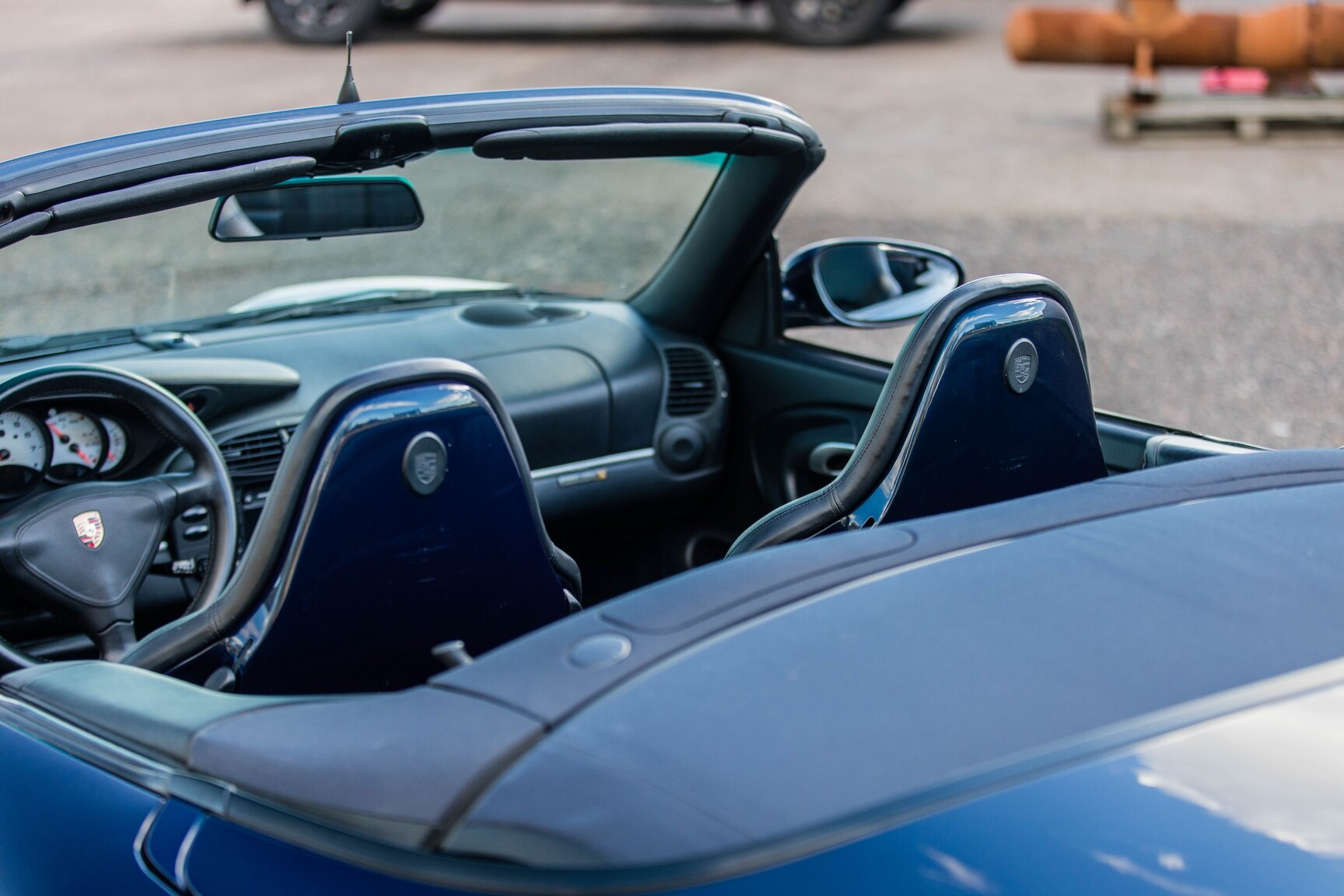 Interiörbild 1999 Porsche 911 Carrera Cabriolet