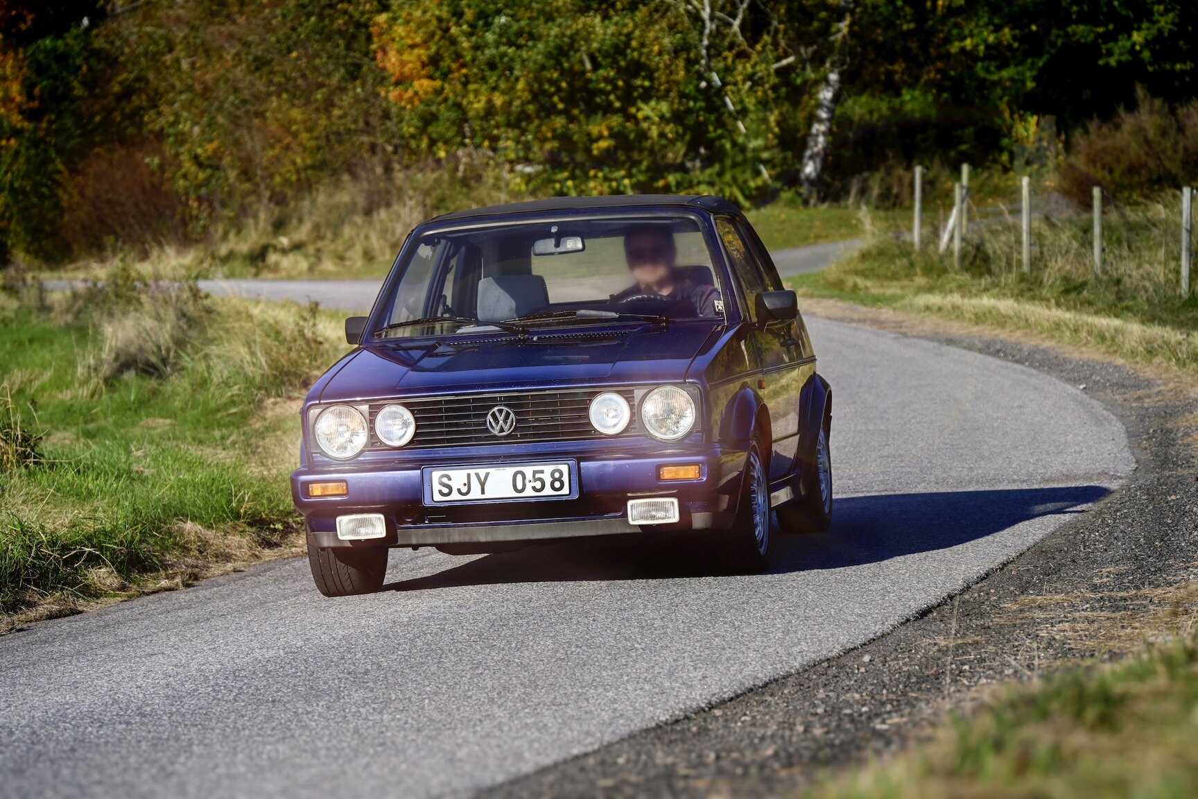 Exteriörbild på 1991 Volkswagen Golf Karmann Cabriolet