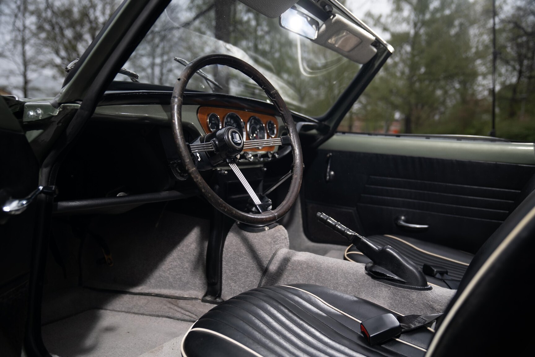 Interiörbild 1968 Triumph Spitfire