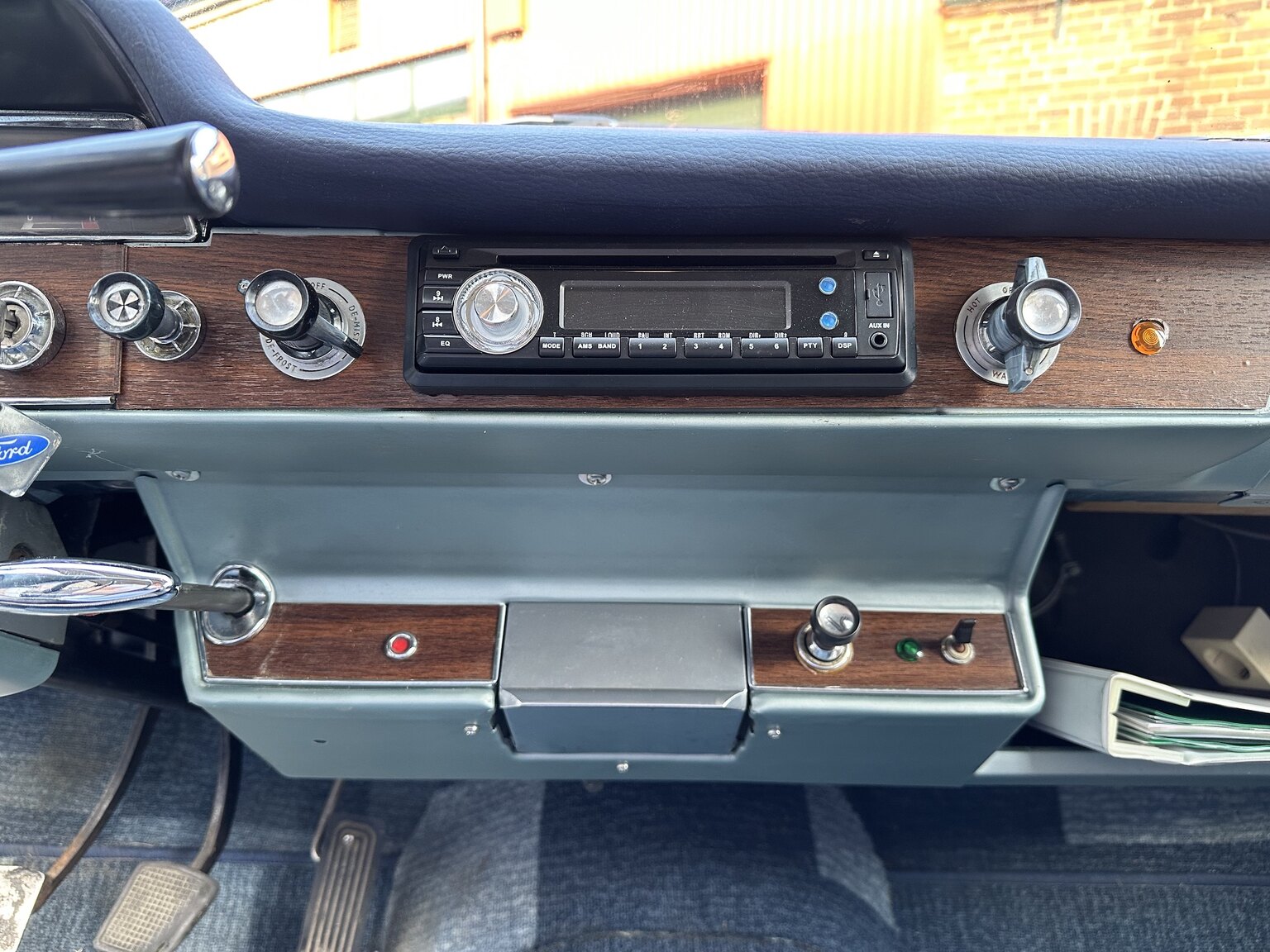 Innenraumfoto von 1964 Ford Zephyr