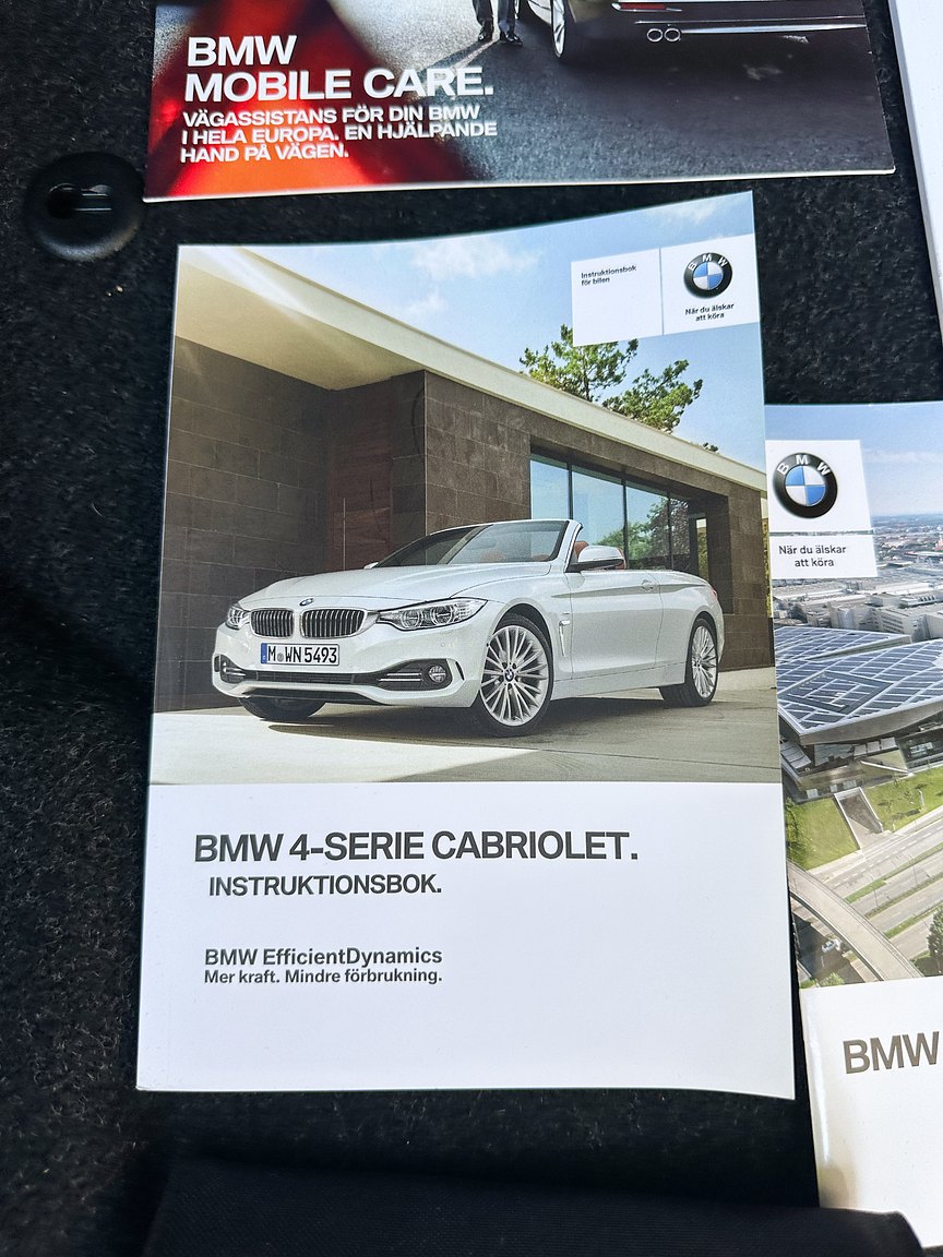 Documentation for 2018 BMW 430i xDrive Convertible