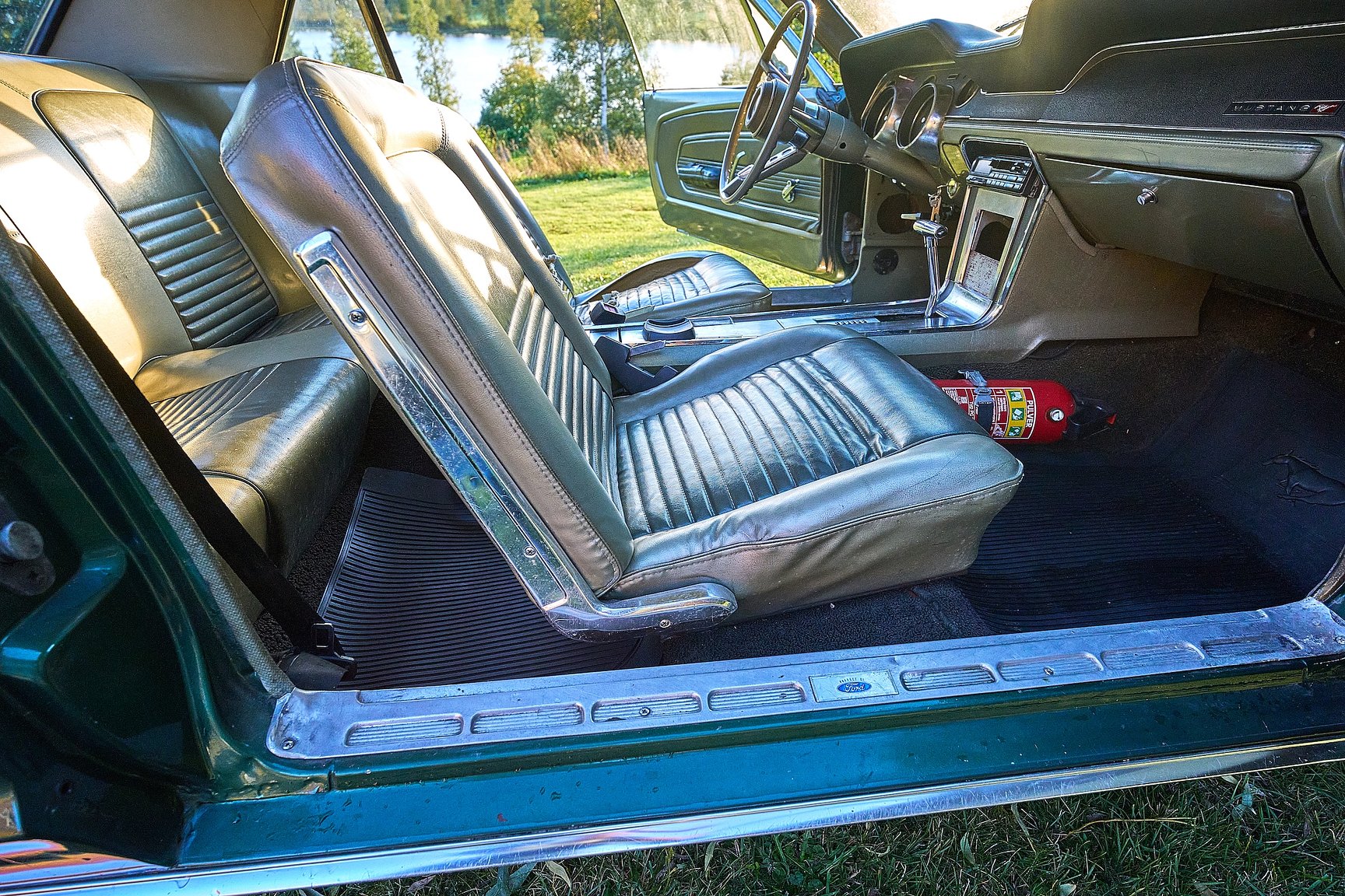 Interiörbild 1967 Ford Mustang Hardtop