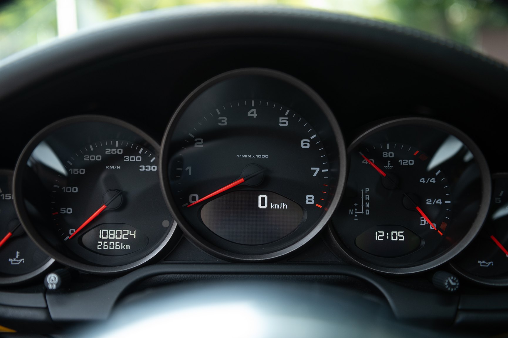 Interiörbild 2009 Porsche 911 Carrera (43)