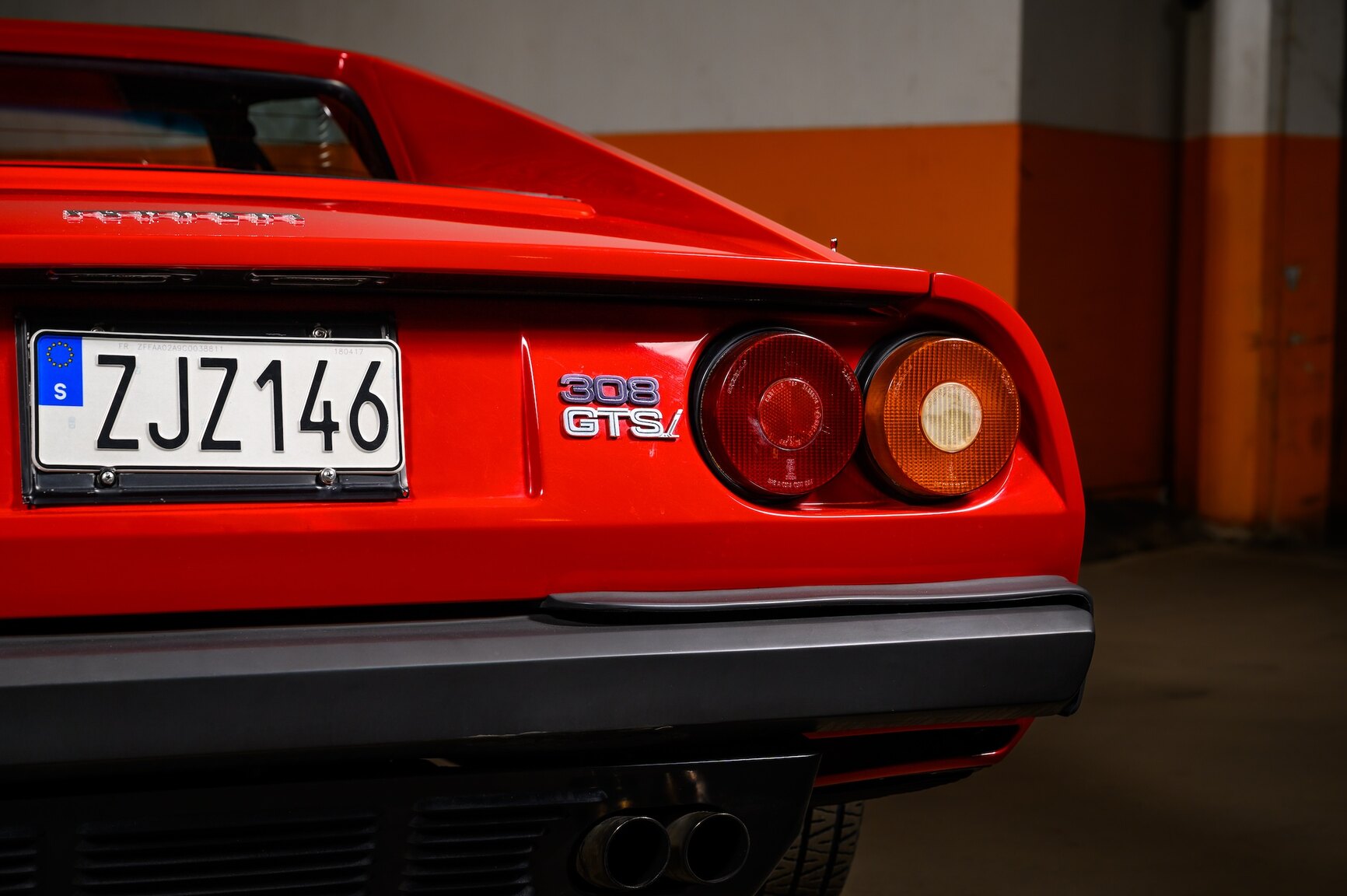 Exteriörbild på 1982 Ferrari 308 GTSI