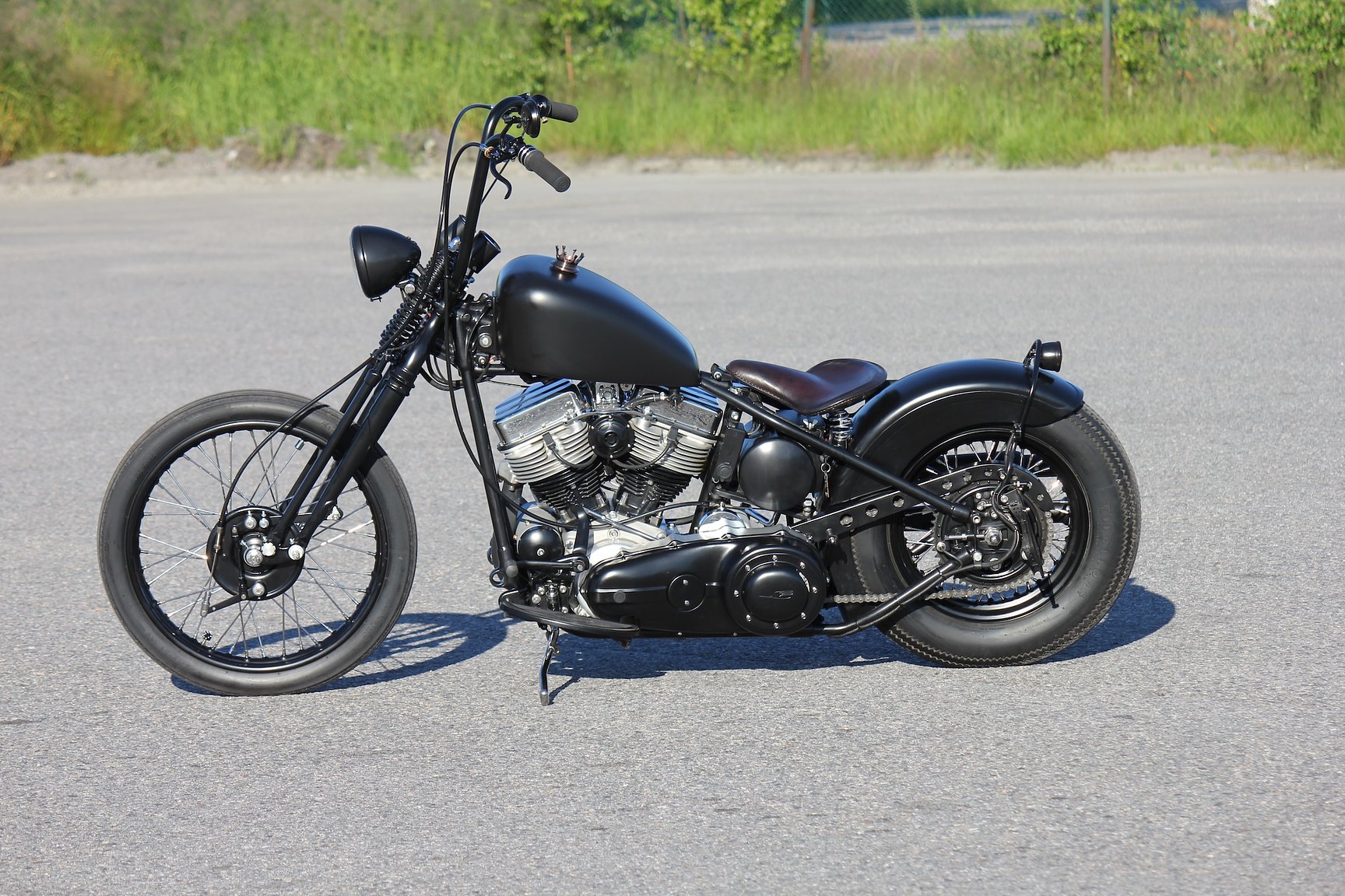 Exterior image of 2015 Harley-Davidson Panhead Bobber 