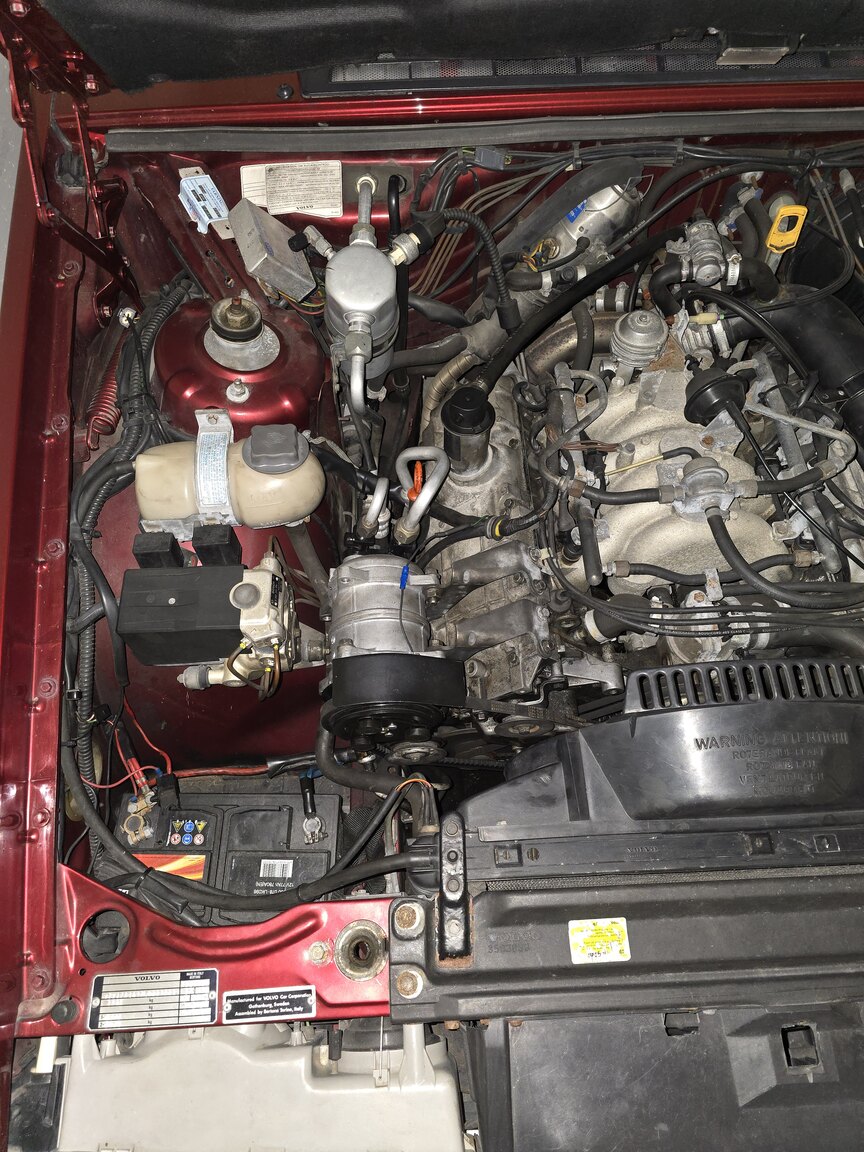 1990 Volvo 780 Bertone, Mekanik