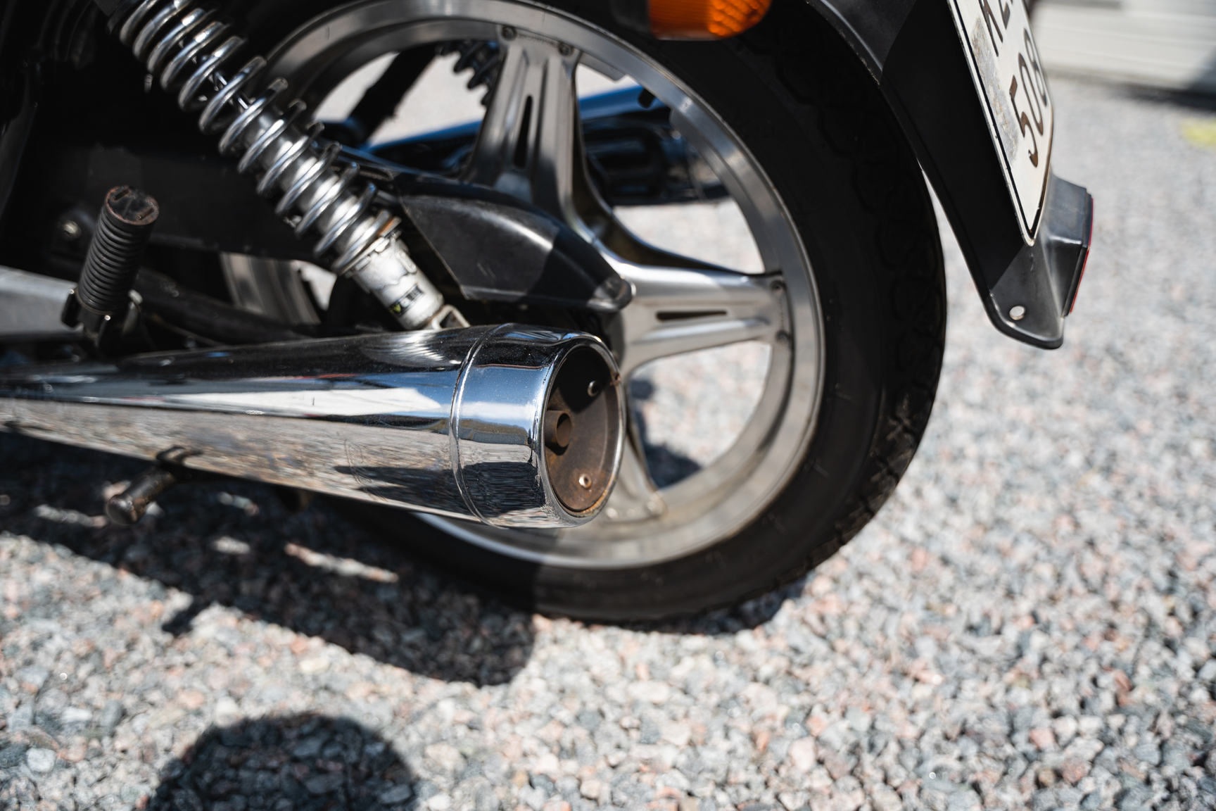 Image of 1981 Honda CB250N mechanics