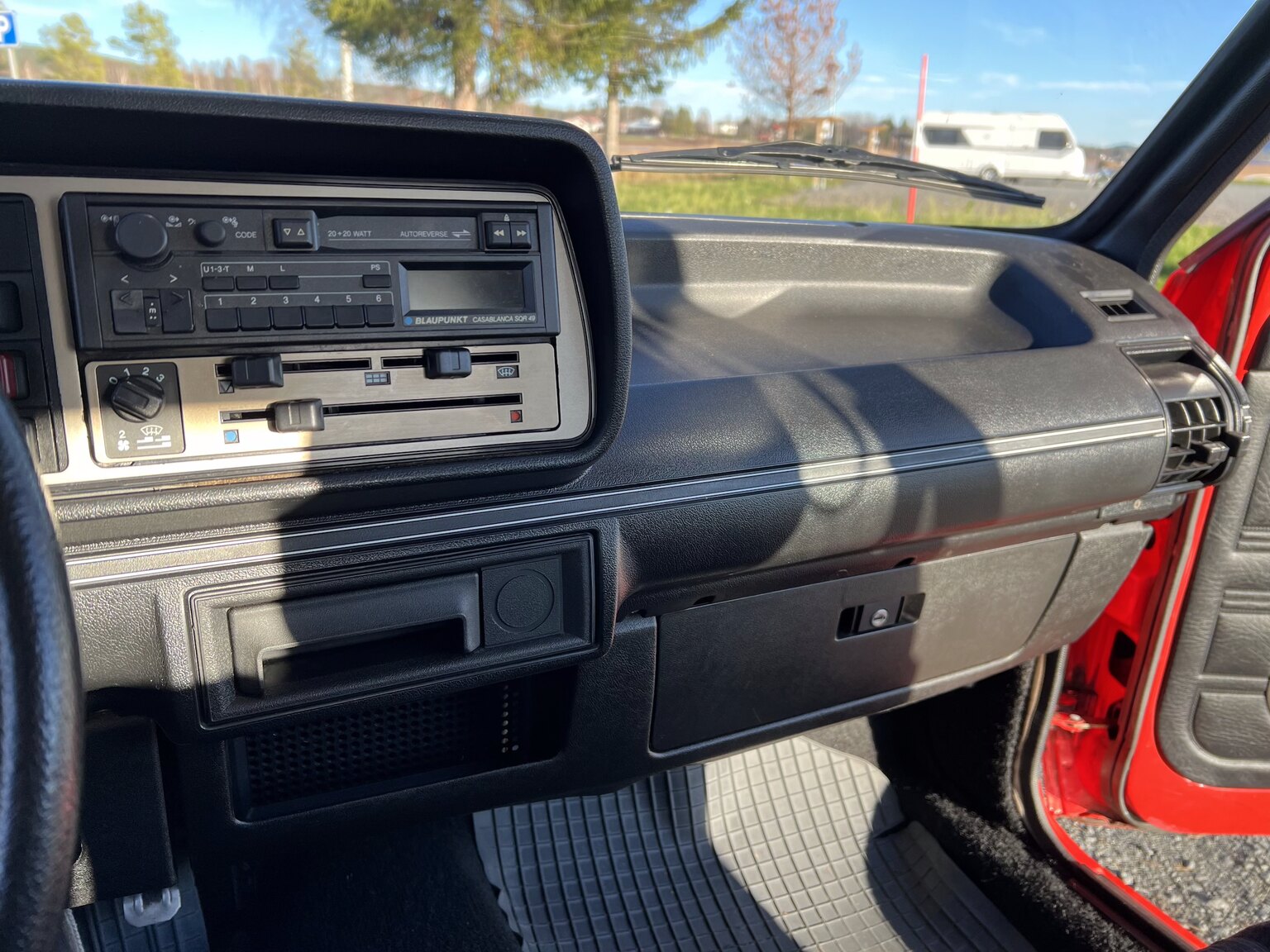 Interiörbild 1982 Volkswagen Jetta