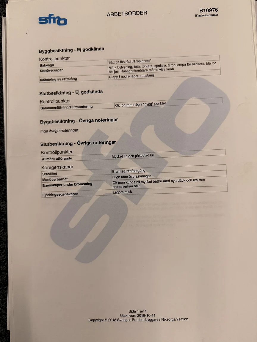 Dokumentation, 2018 Superformance Cobra (5)