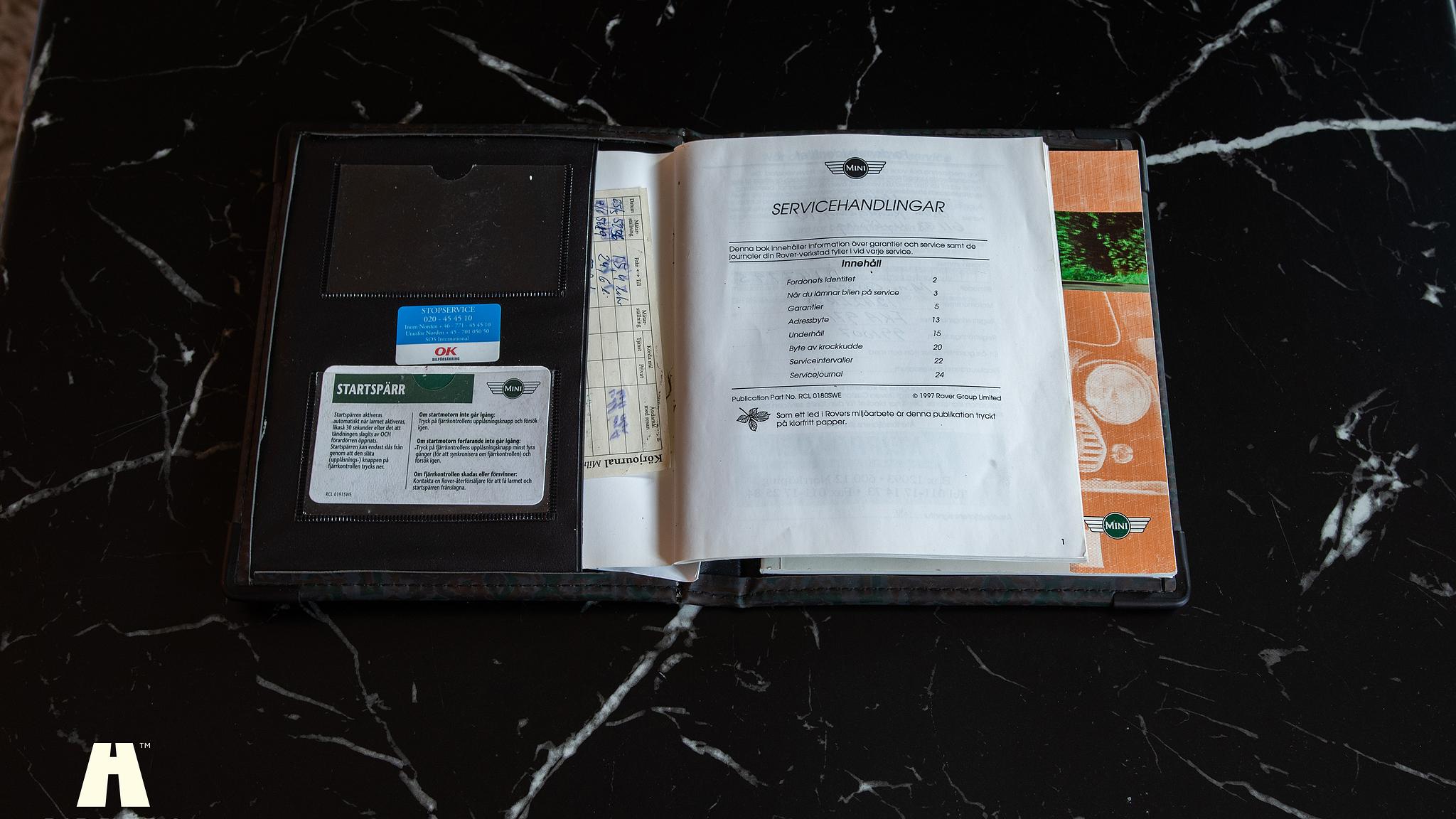 Dokumentation, 1998 Mini Cooper
