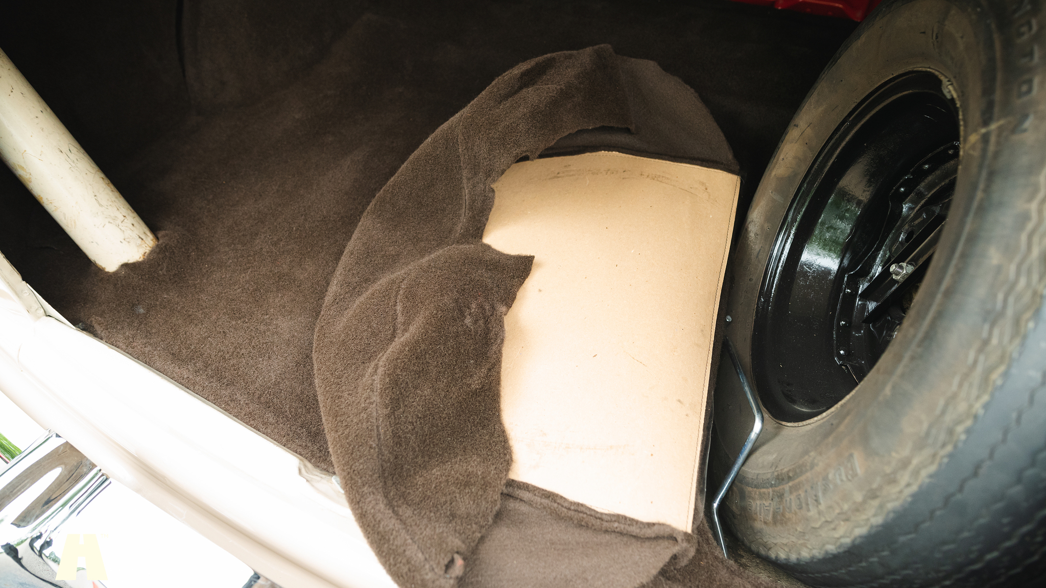 Interior image of 1950 Mercury Eight Sport Sedan