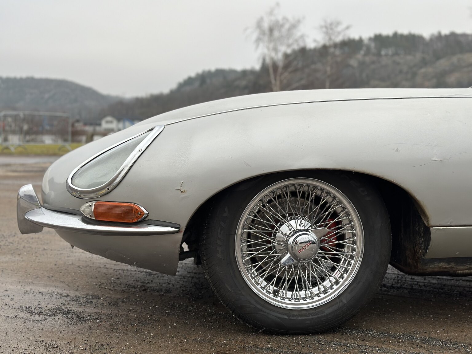 Exteriörbild på 1962 Jaguar E-Type 3.8 Series I