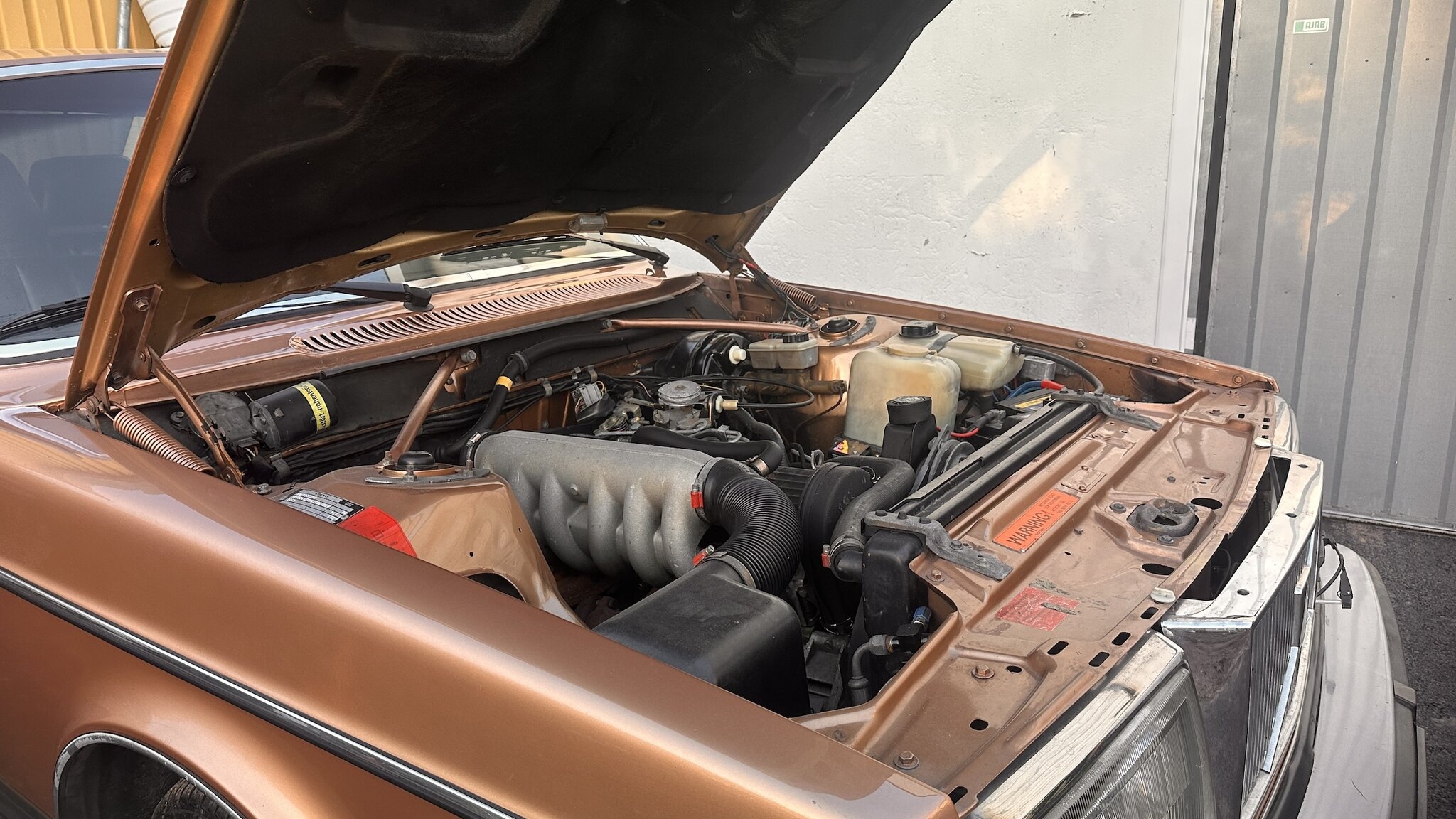 1981 Volvo 244 GLE D6, Mekanik