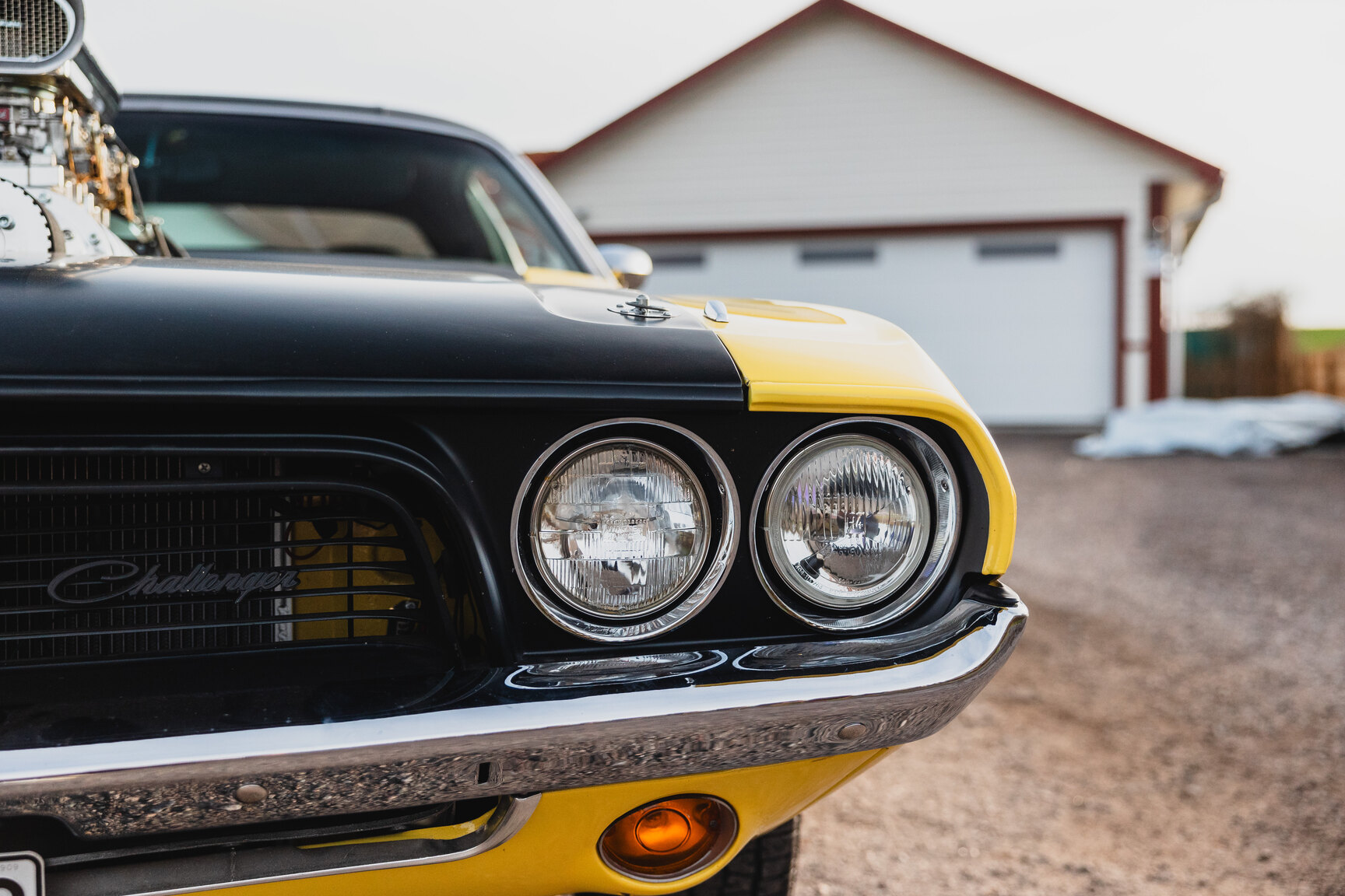 Exteriörbild på 1972 Dodge Challenger