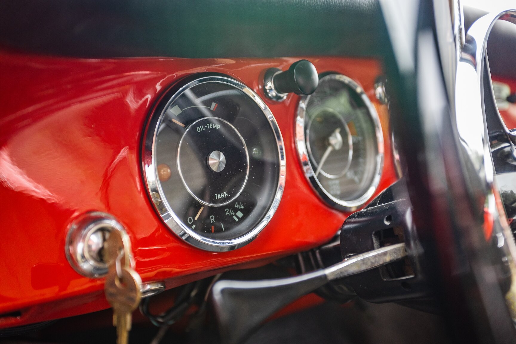 Interior image of 1962 Porsche 356 BT6 "Notchback"