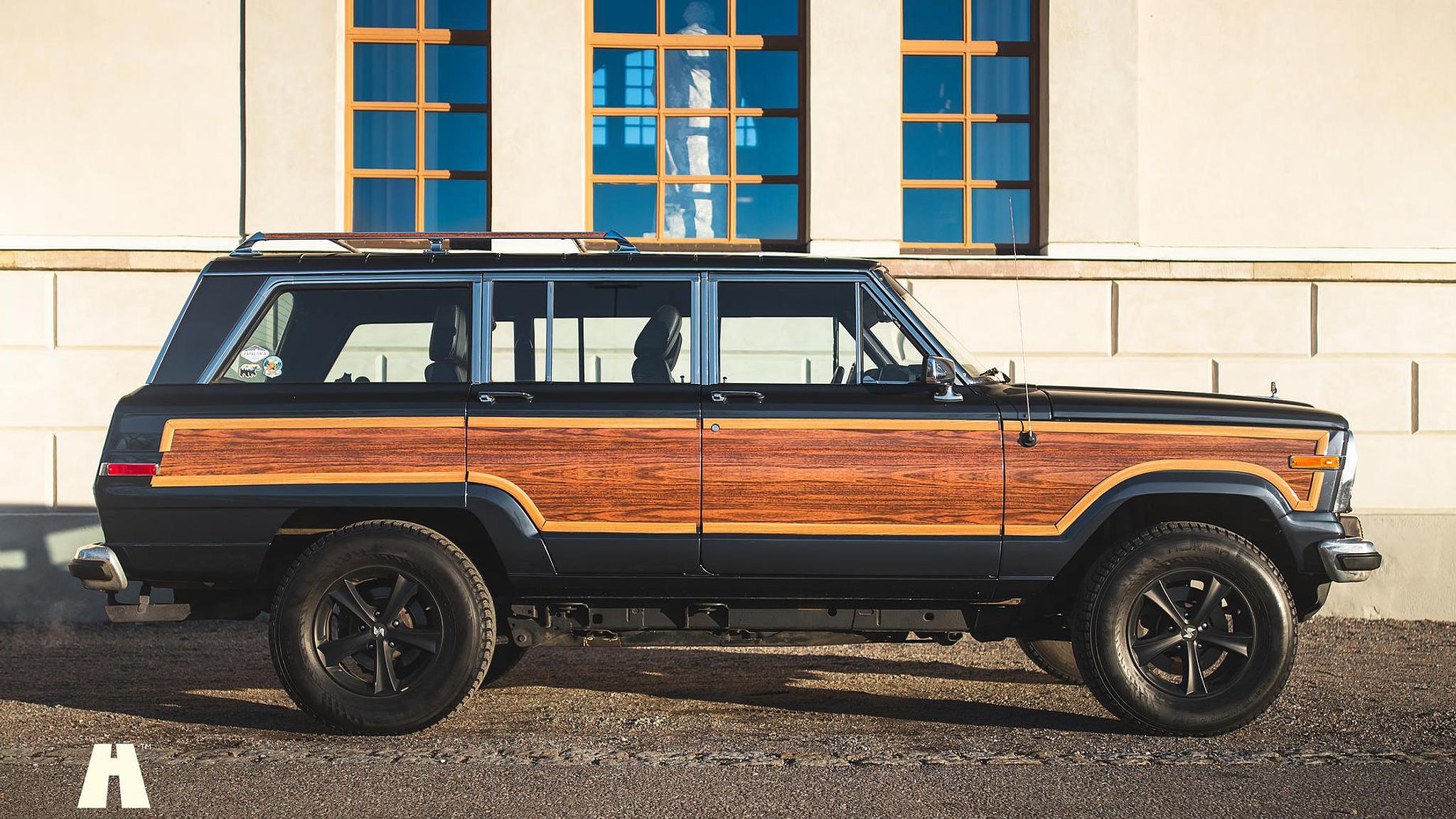 Exterior image of 2015 Woodland Restomod Grand Wagoneer #002 Euro 6