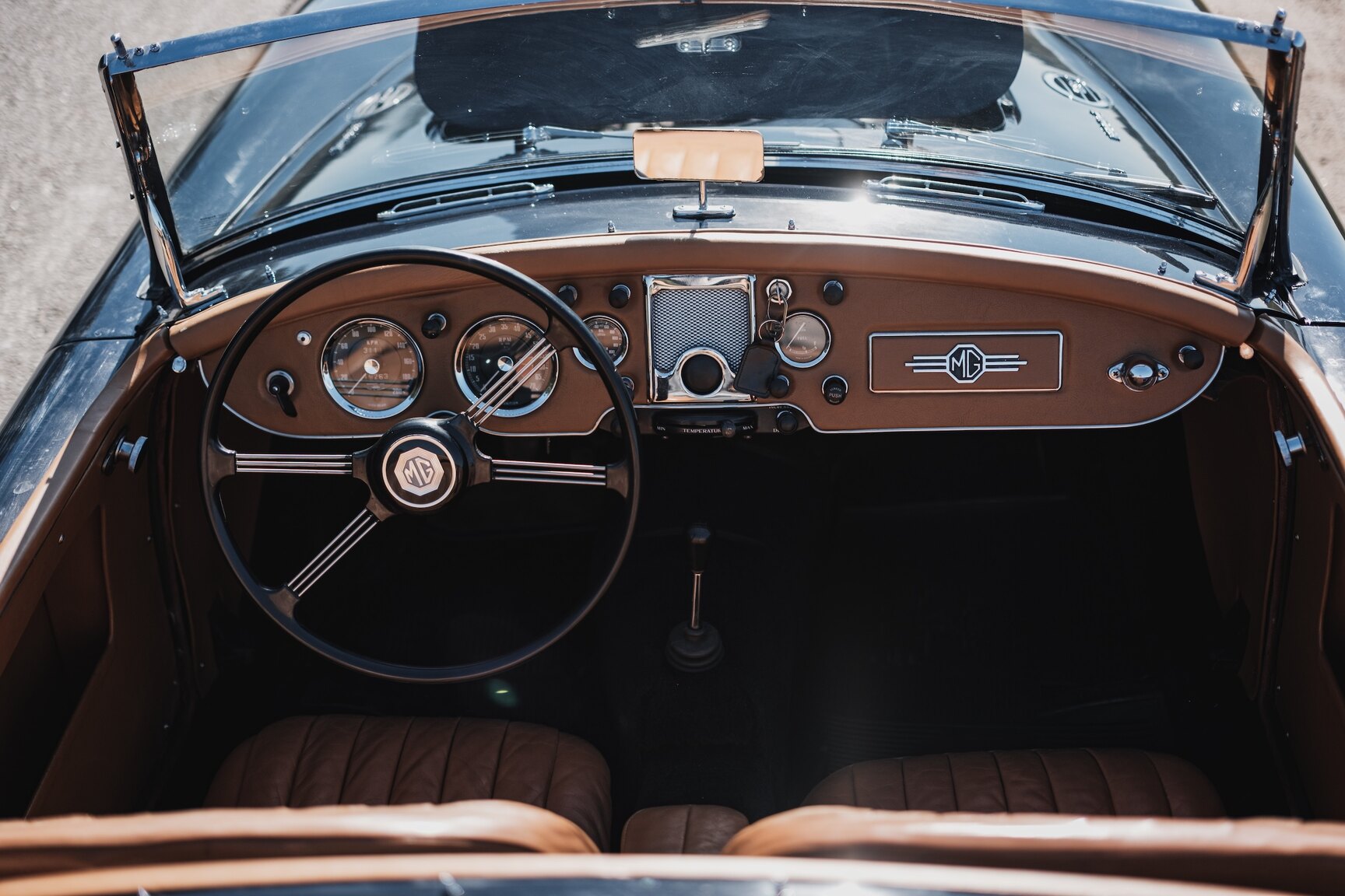 Innenraumfoto von 1961 MG MGA 1600 mk2