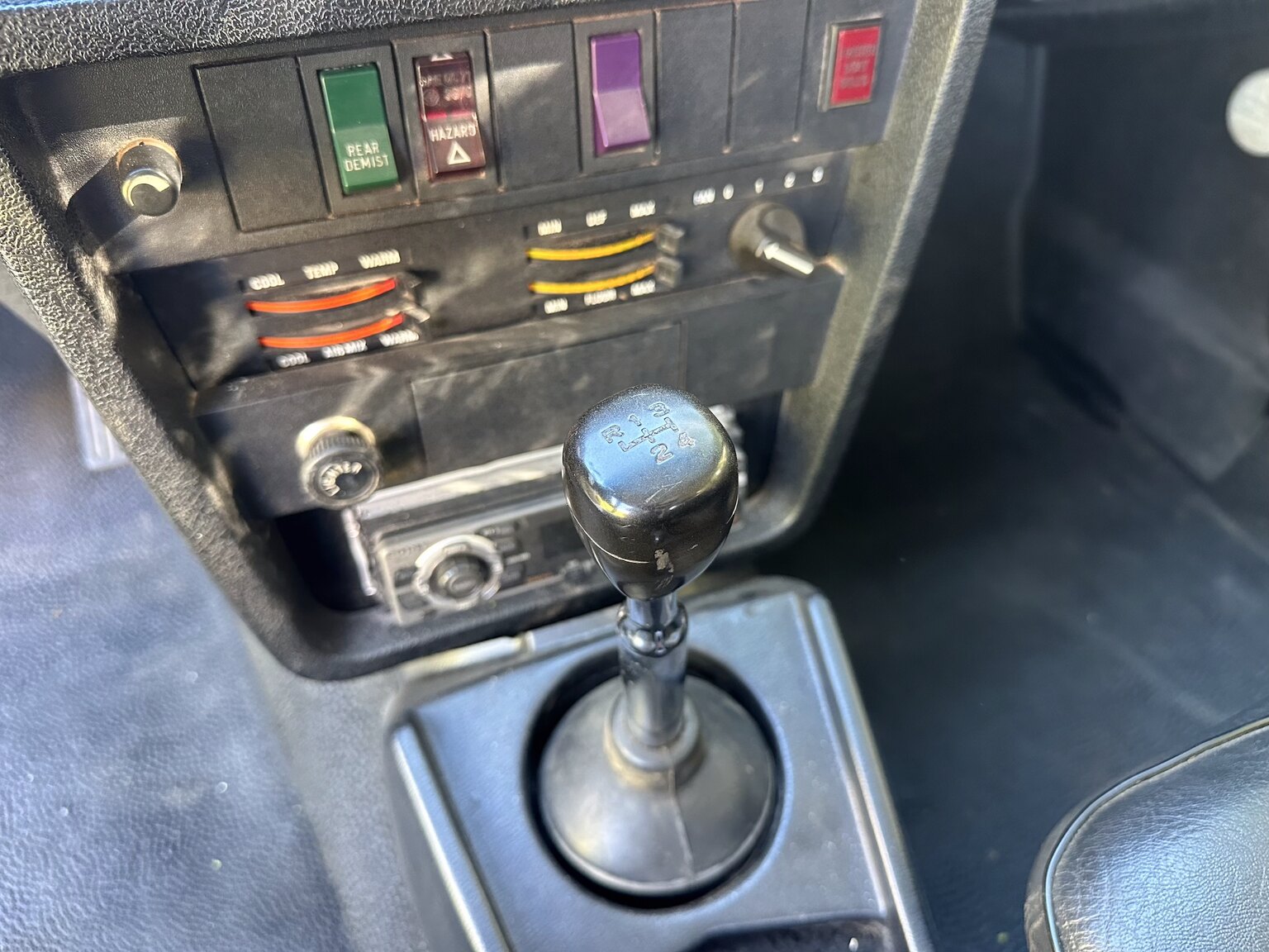 Interiörbild 1973 Volvo 142