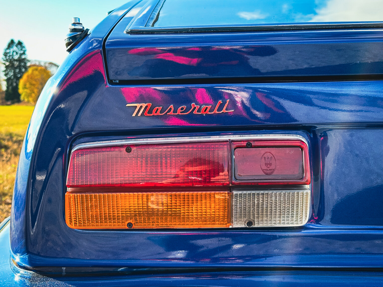 Exteriörbild på 1973 Maserati Indy