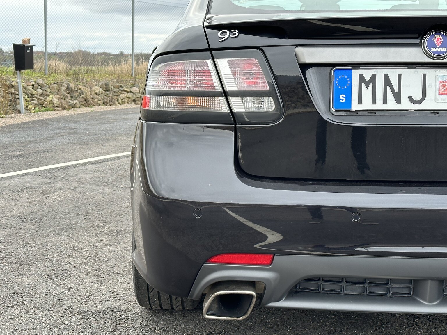 Exteriörbild på 2008 Saab 9-3 Turbo X