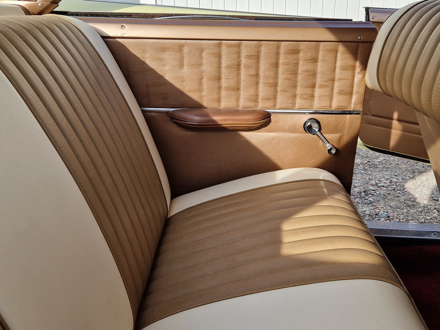 Interiörbild 1961 Chrysler Windsor Coupé