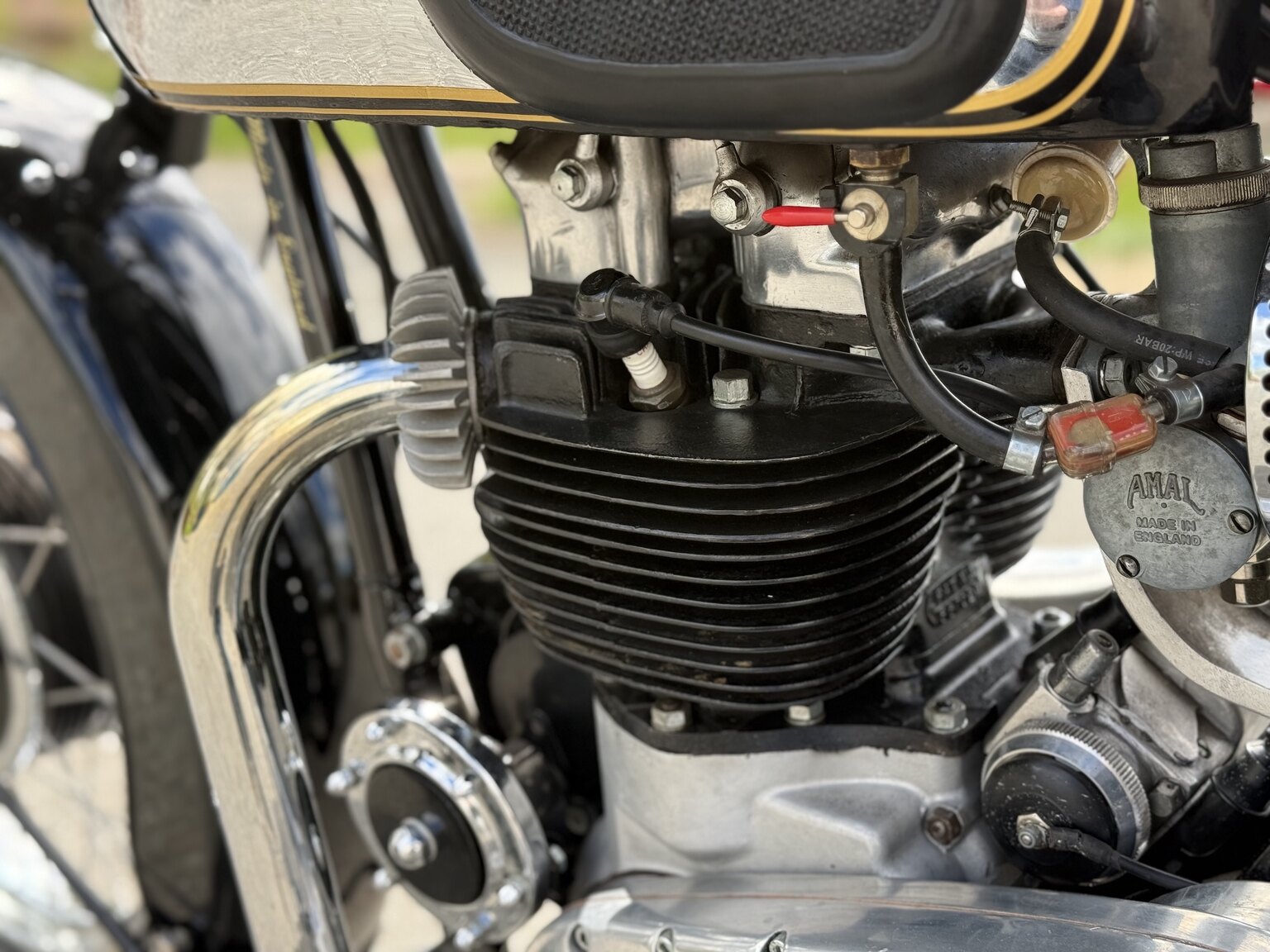 Image of 1956 BSA 650 Golden Flash mechanics