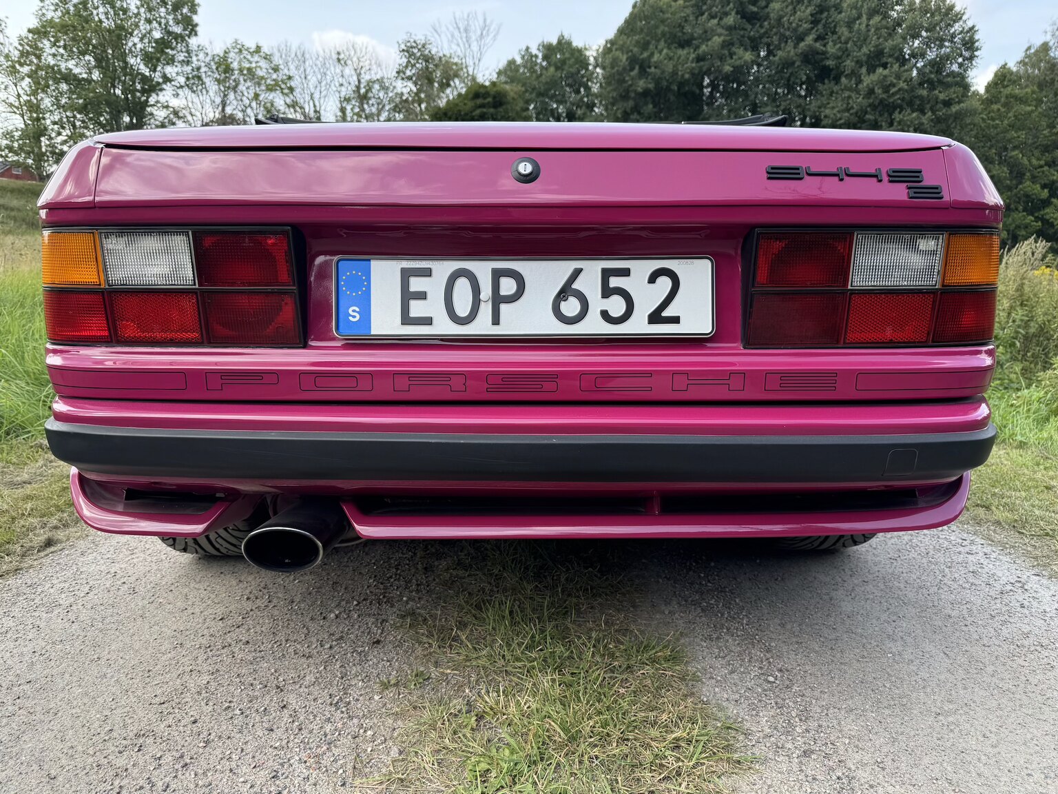 Exterior image of 1990 Porsche 944 S2 Convertible