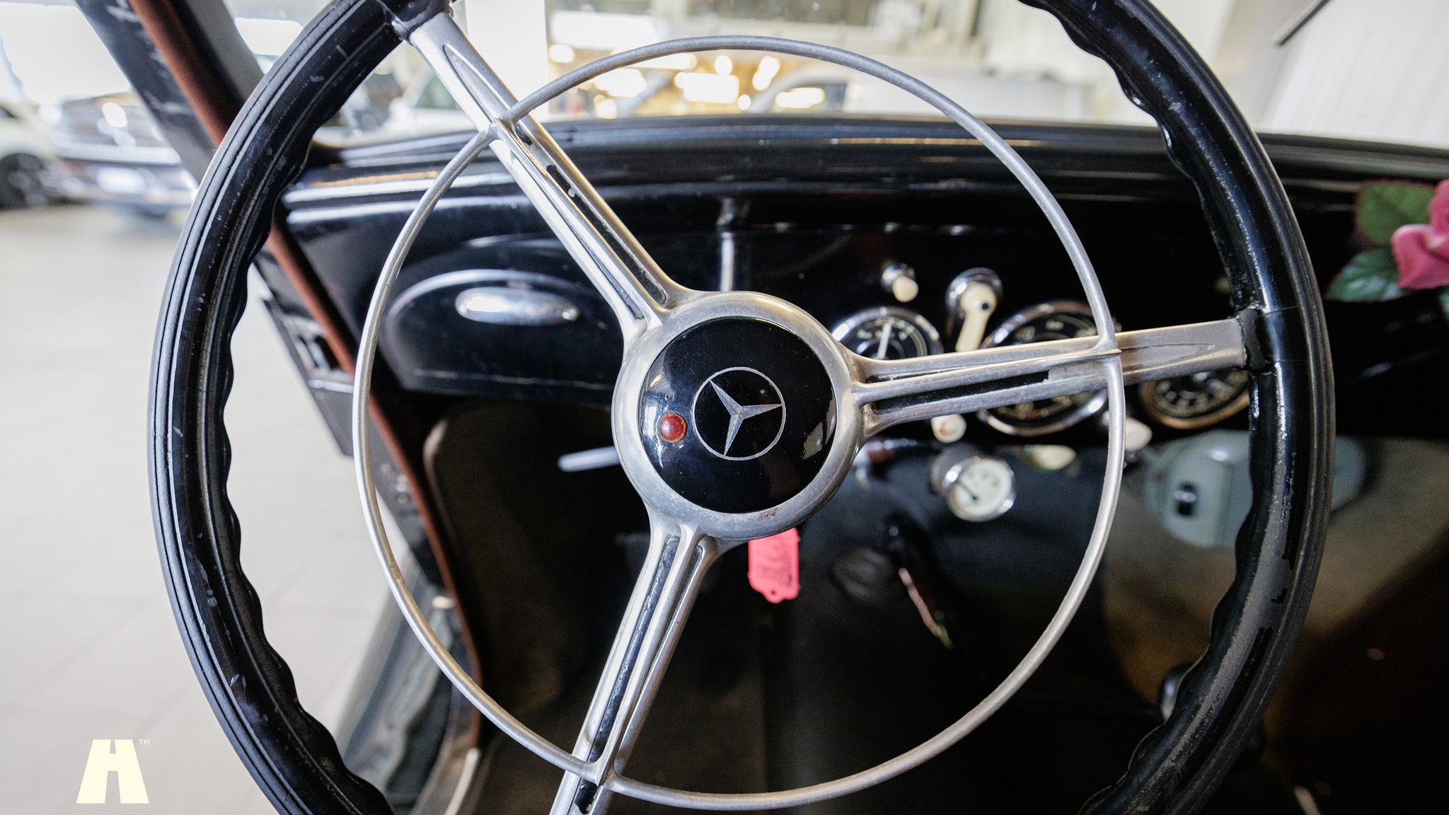 Interiörbild 1950 Mercedes Benz 170 va (14)