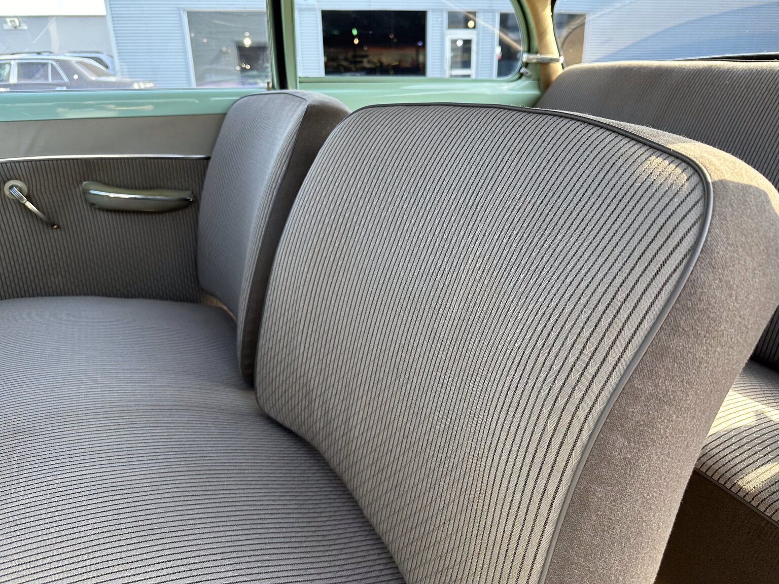 Innenraumfoto von 1956 Opel Olympia Rekord