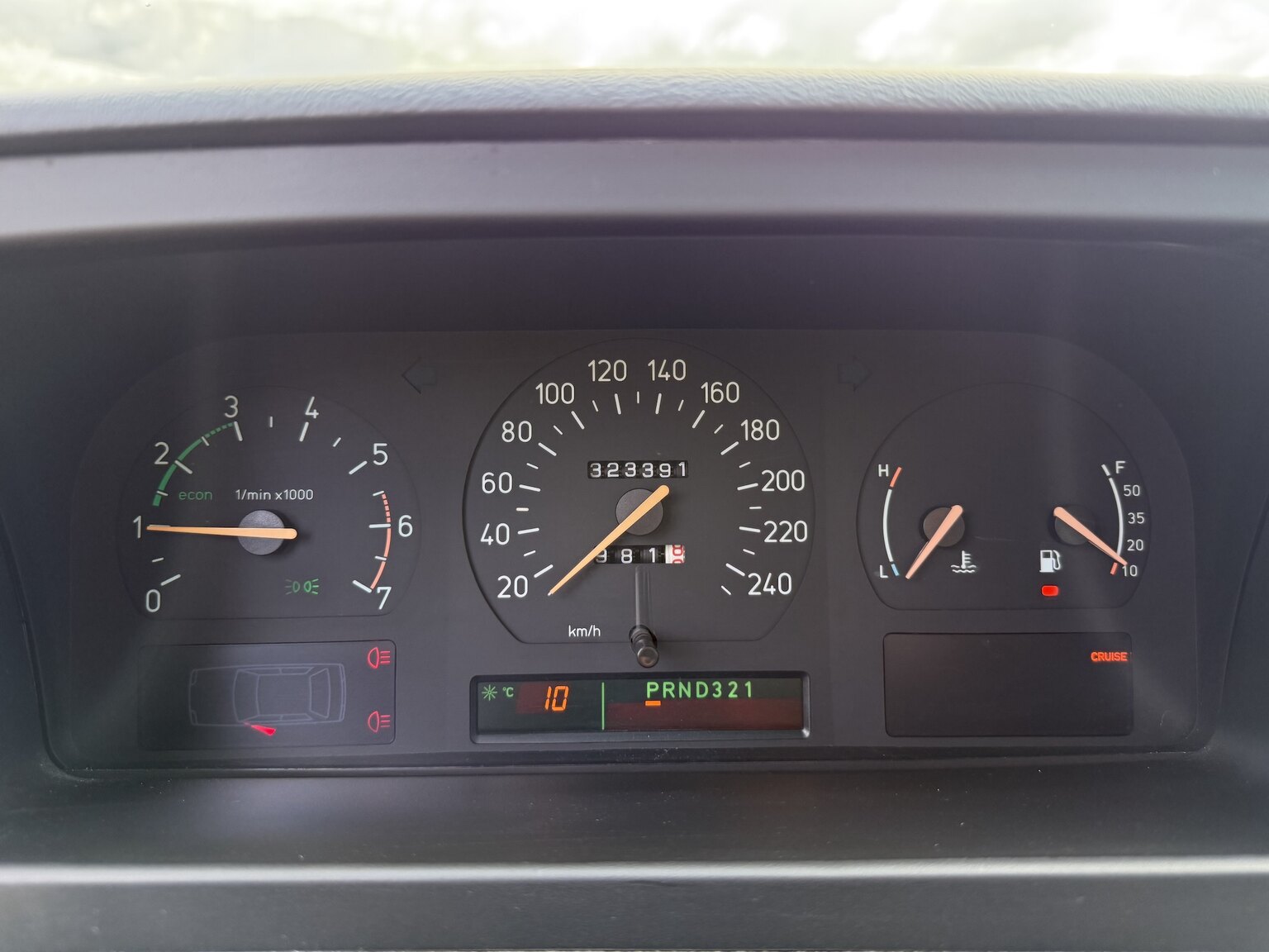 Interior image of 1997 Saab 9000 2.3 CS Turbo A50