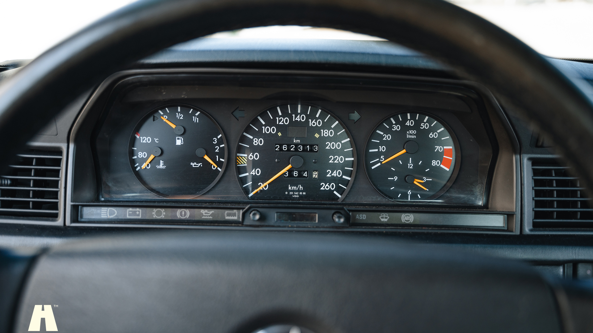 Interiörbild 1992 Mercedes-Benz 190E 2.5-16 Cosworth
