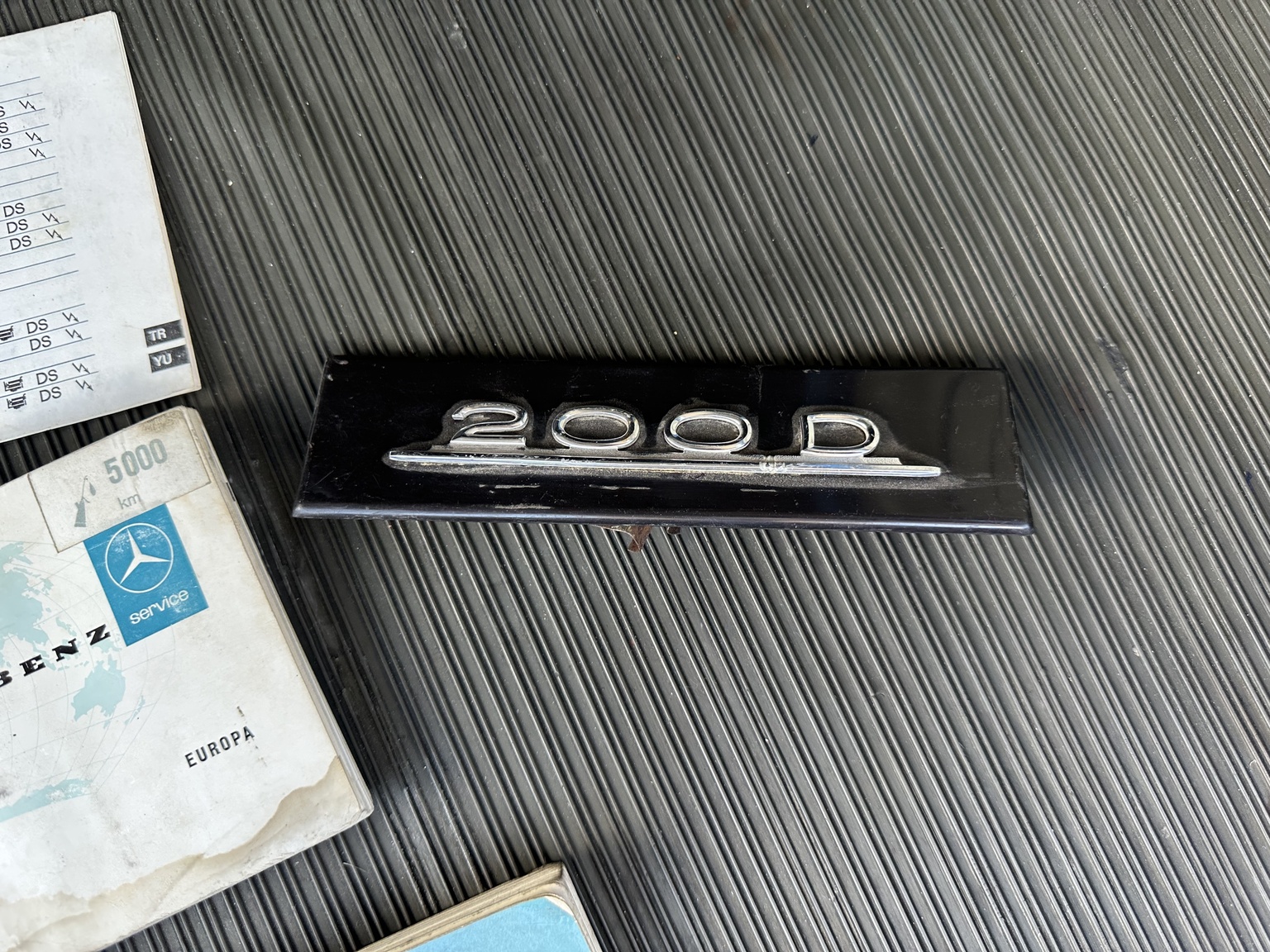Dokumentation, 1966 Mercedes-Benz 200 D "Heckflosse"